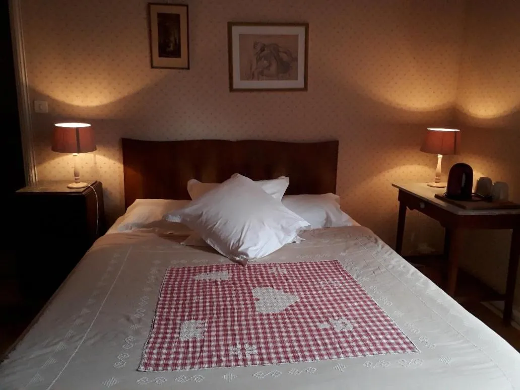 Bed in Chambres d'hôtes La Hourqueyre