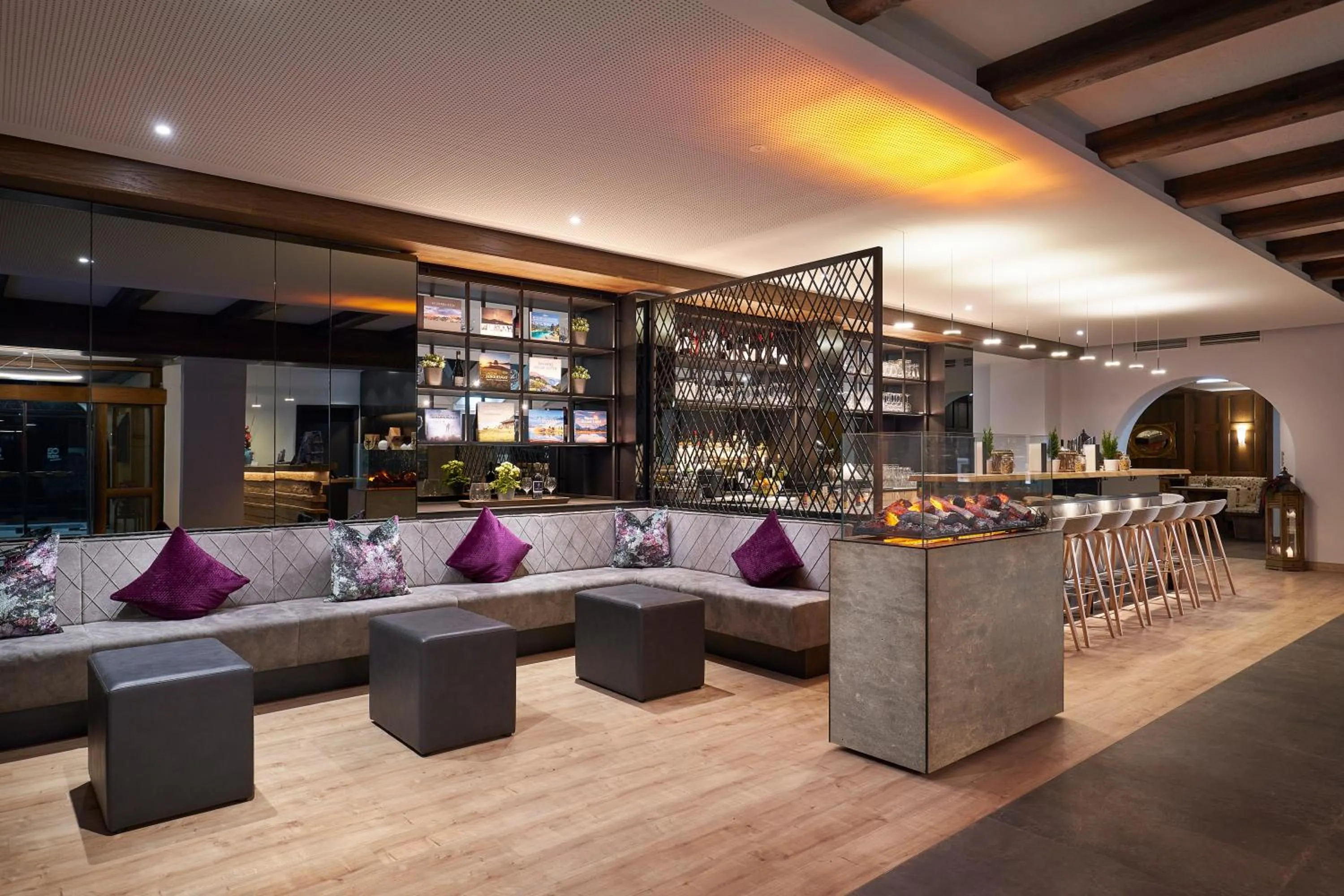 Lounge or bar in HYPERION Hotel Garmisch - Partenkirchen