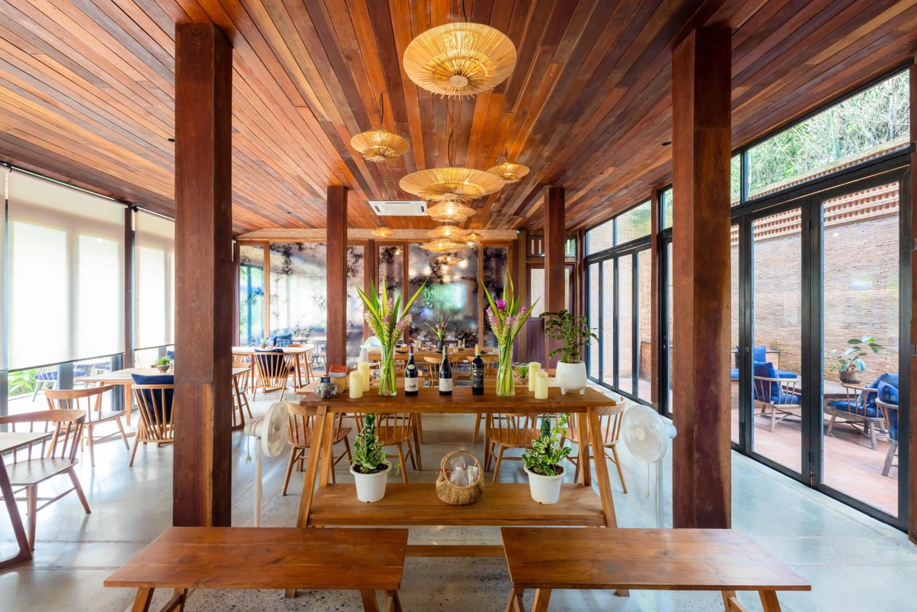 Restaurant/places to eat in Athita The Hidden Court Chiang Saen Boutique Hotel