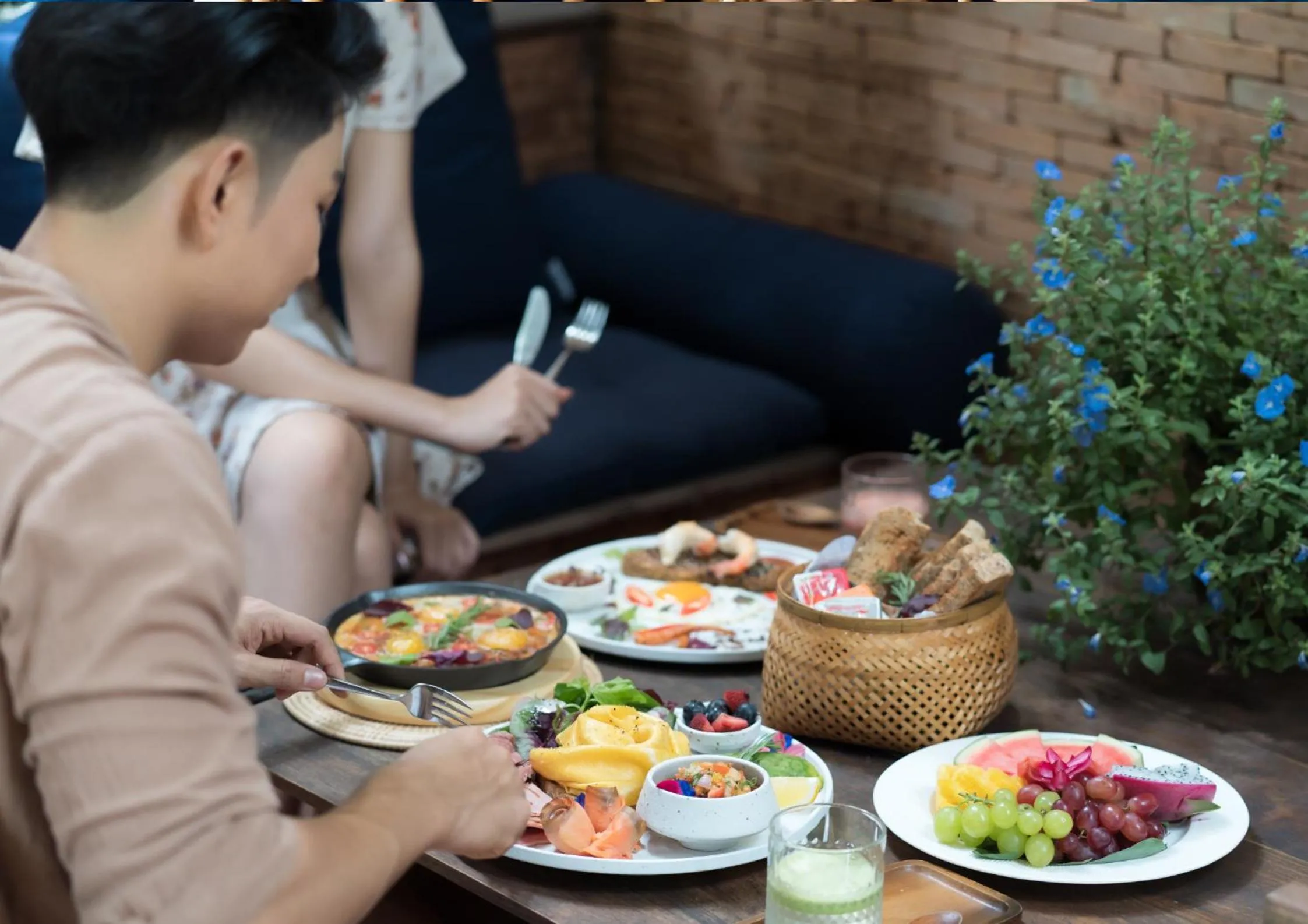 Restaurant/places to eat in Athita The Hidden Court Chiang Saen Boutique Hotel