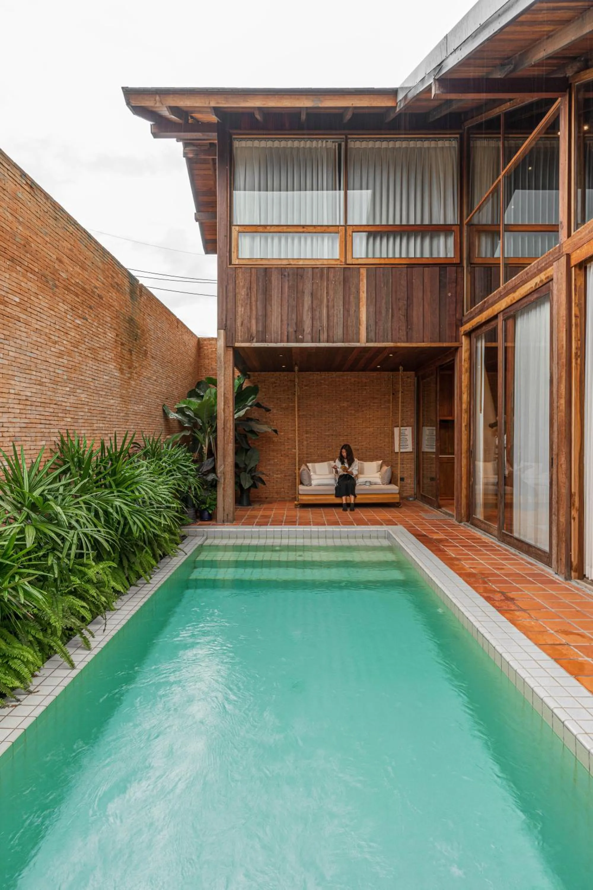 Swimming pool in Athita The Hidden Court Chiang Saen Boutique Hotel