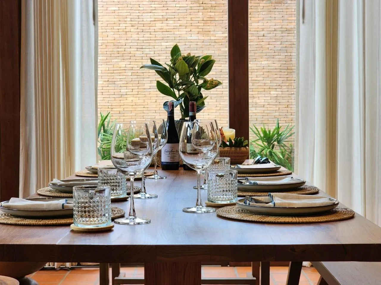 Dining area in Athita The Hidden Court Chiang Saen Boutique Hotel