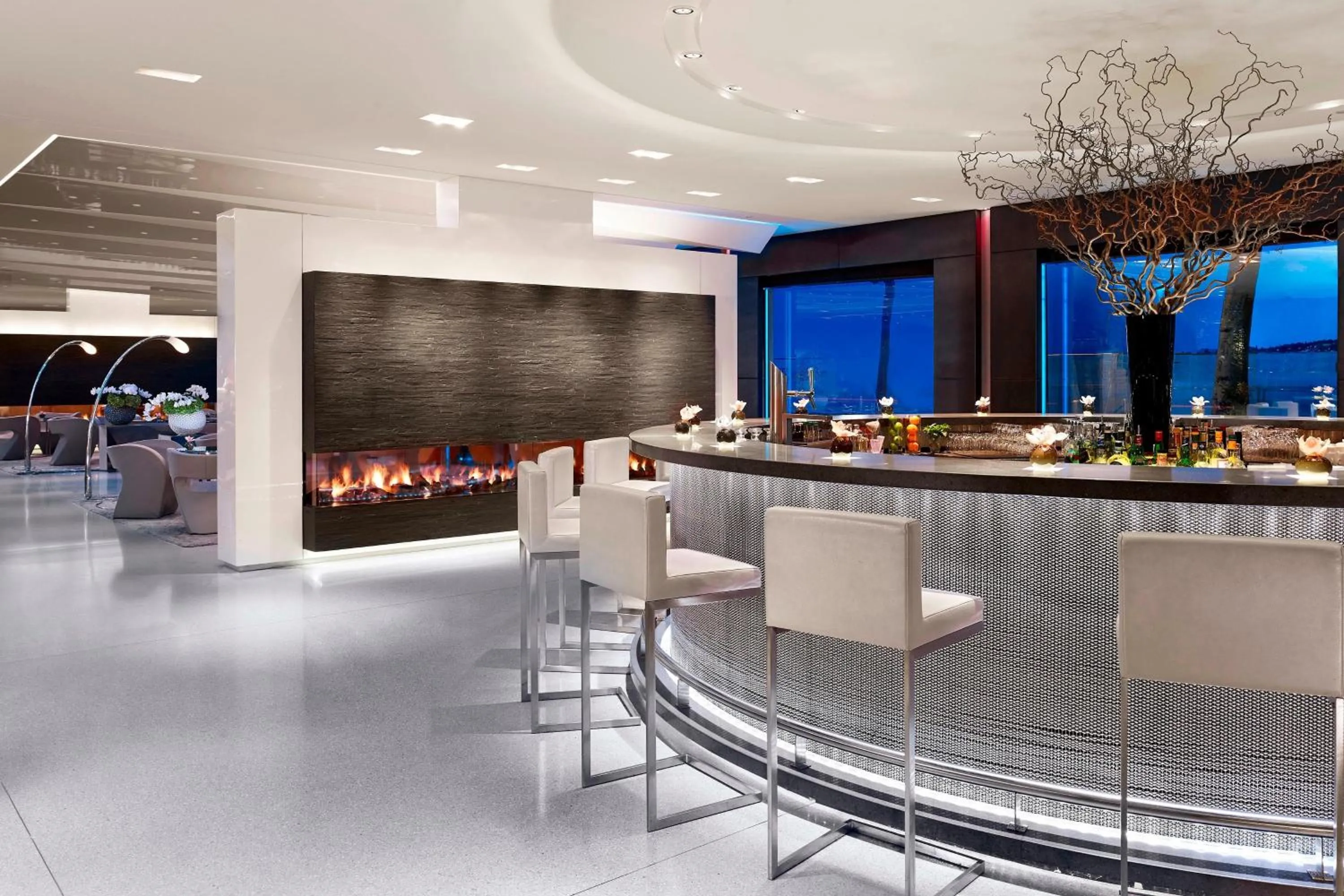Lounge or bar in Hotel President Wilson, a Luxury Collection Hotel, Geneva