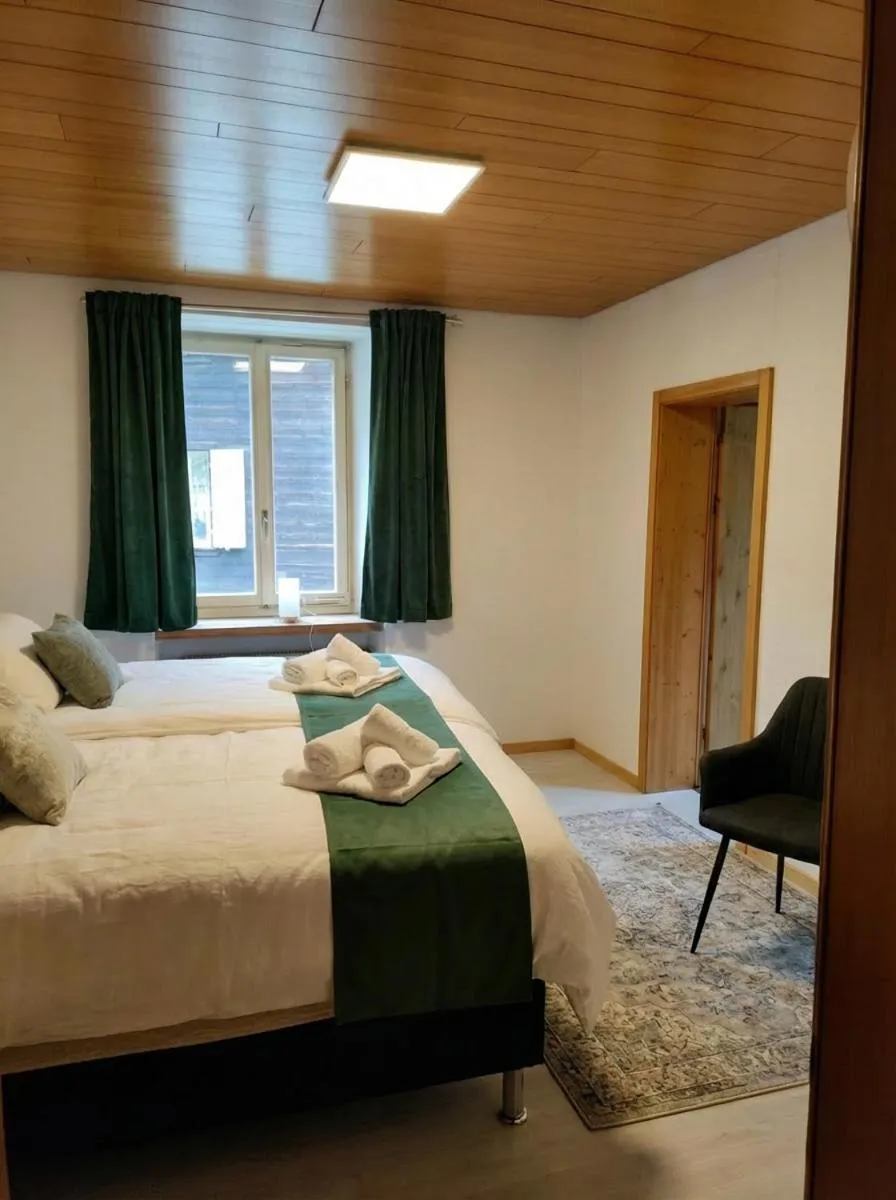 Bed in Hotel Sternen