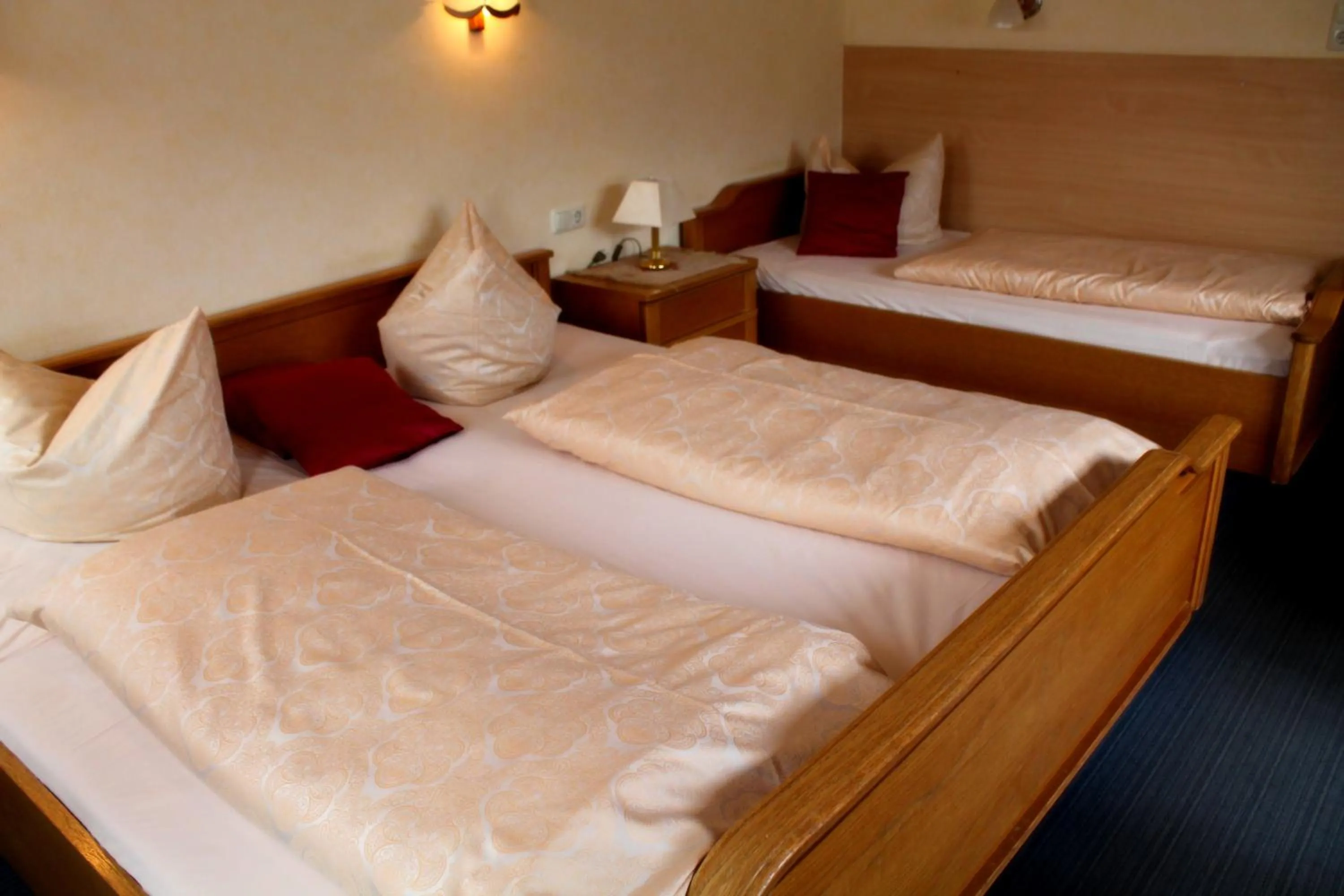 Bed in Schwarzes Lamm