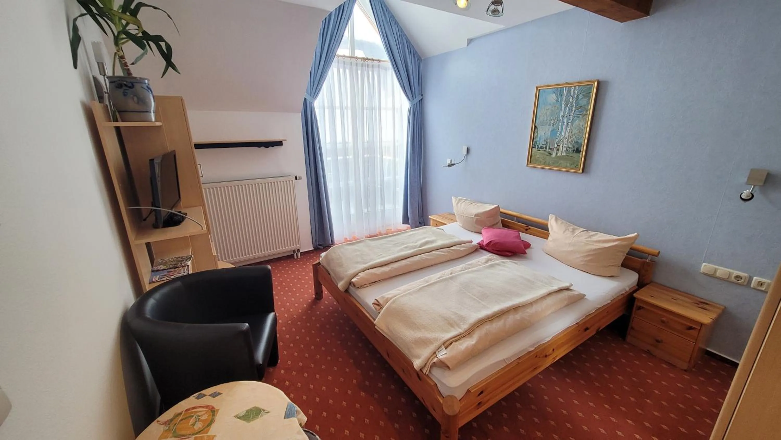 Bed in Schwarzes Lamm