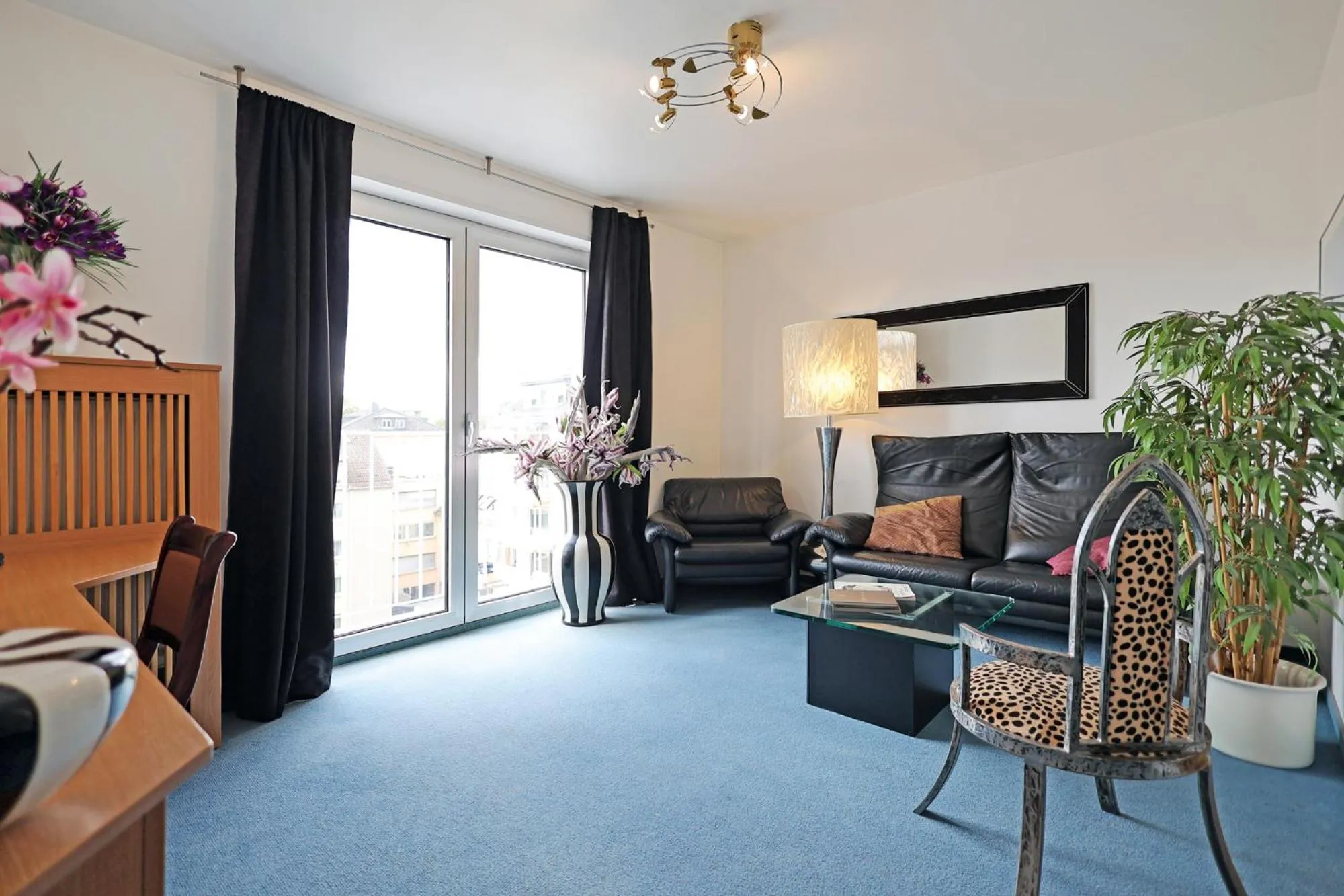 Living room in Hotel am Zoo