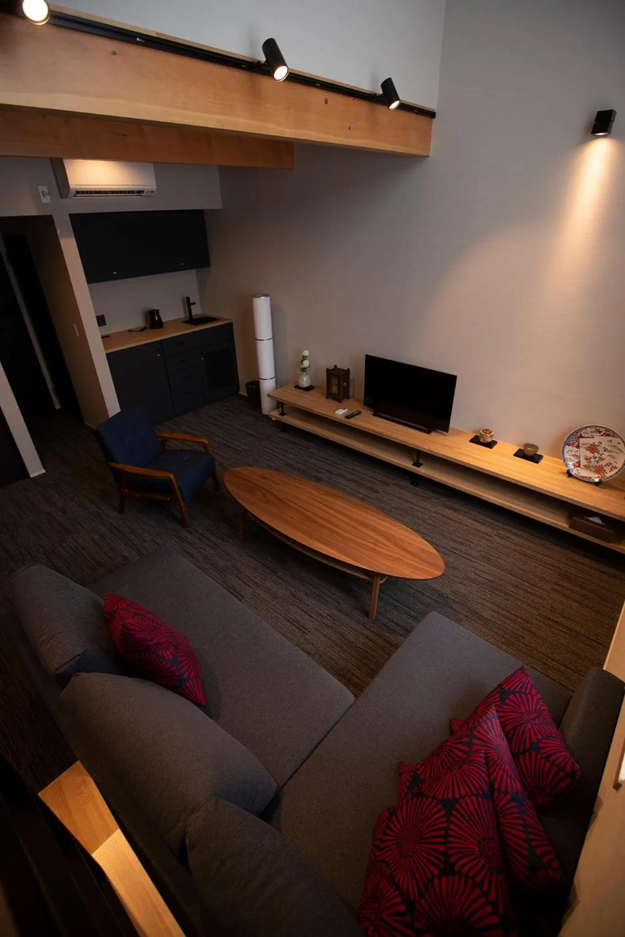 Living room in Hotel Sengokuhara 533