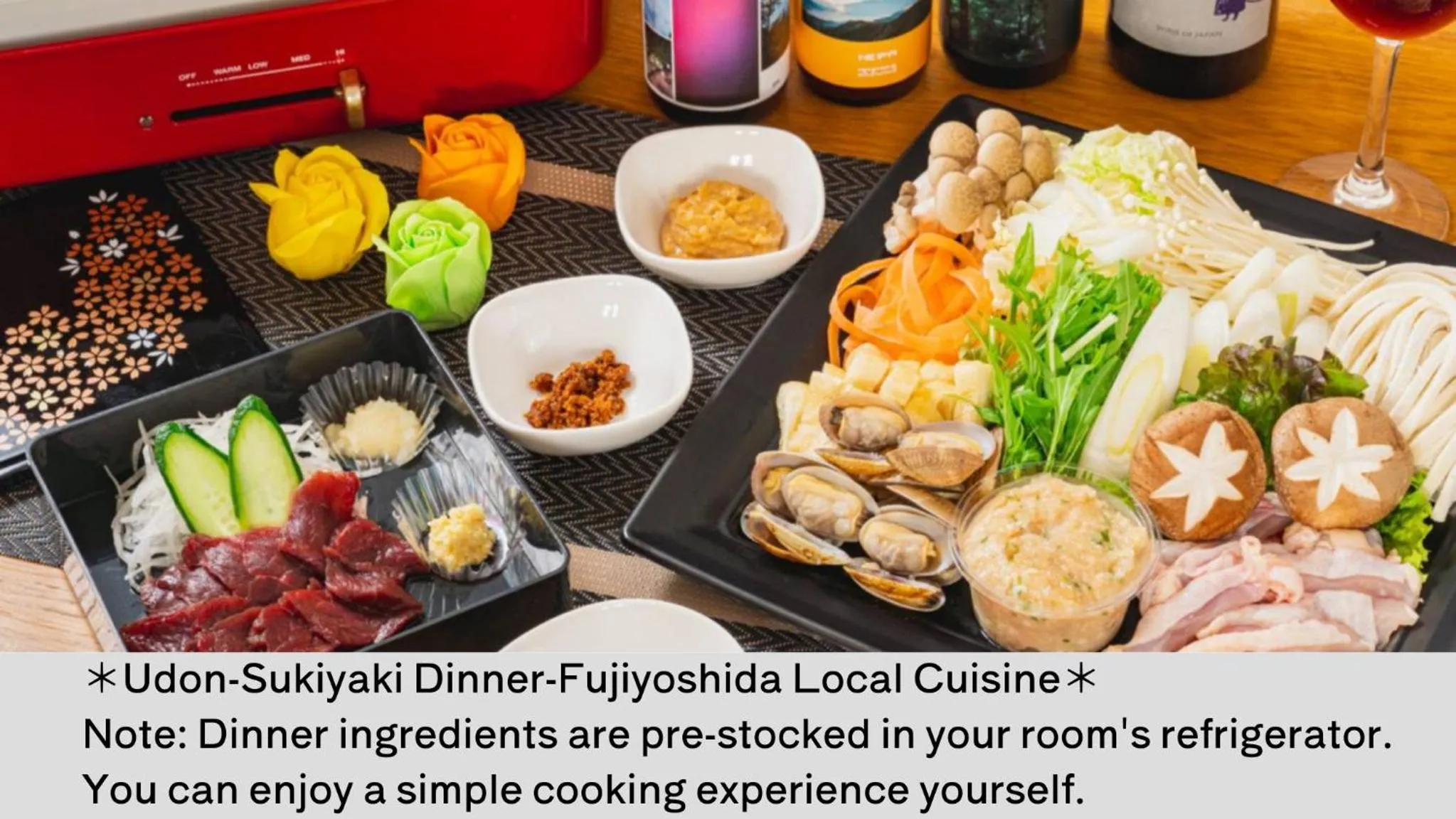 Food in Fuji Gran Villa - TOKI -