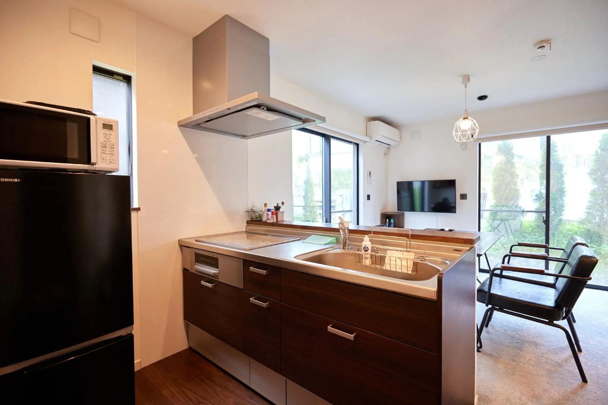 Kitchen or kitchenette in Fuji Gran Villa - TOKI -