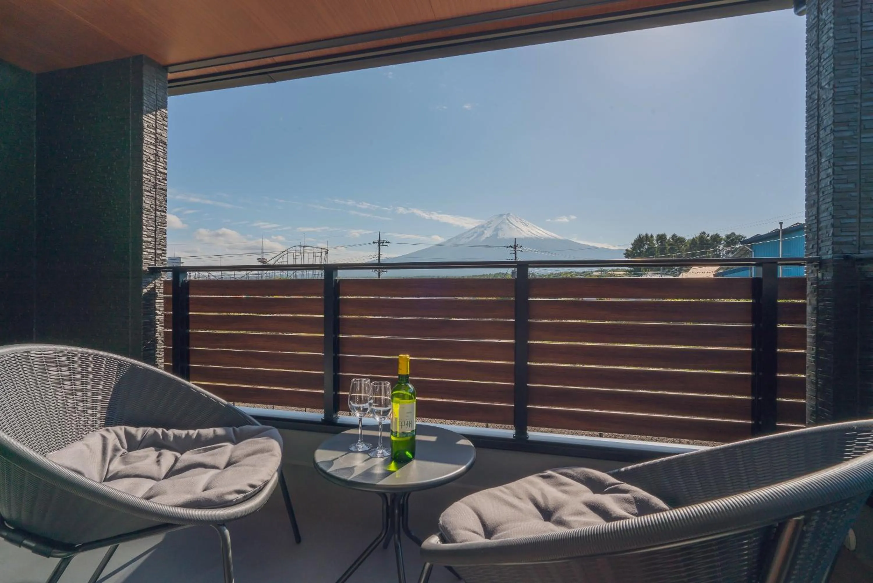 Balcony/Terrace in Fuji Gran Villa - TOKI -