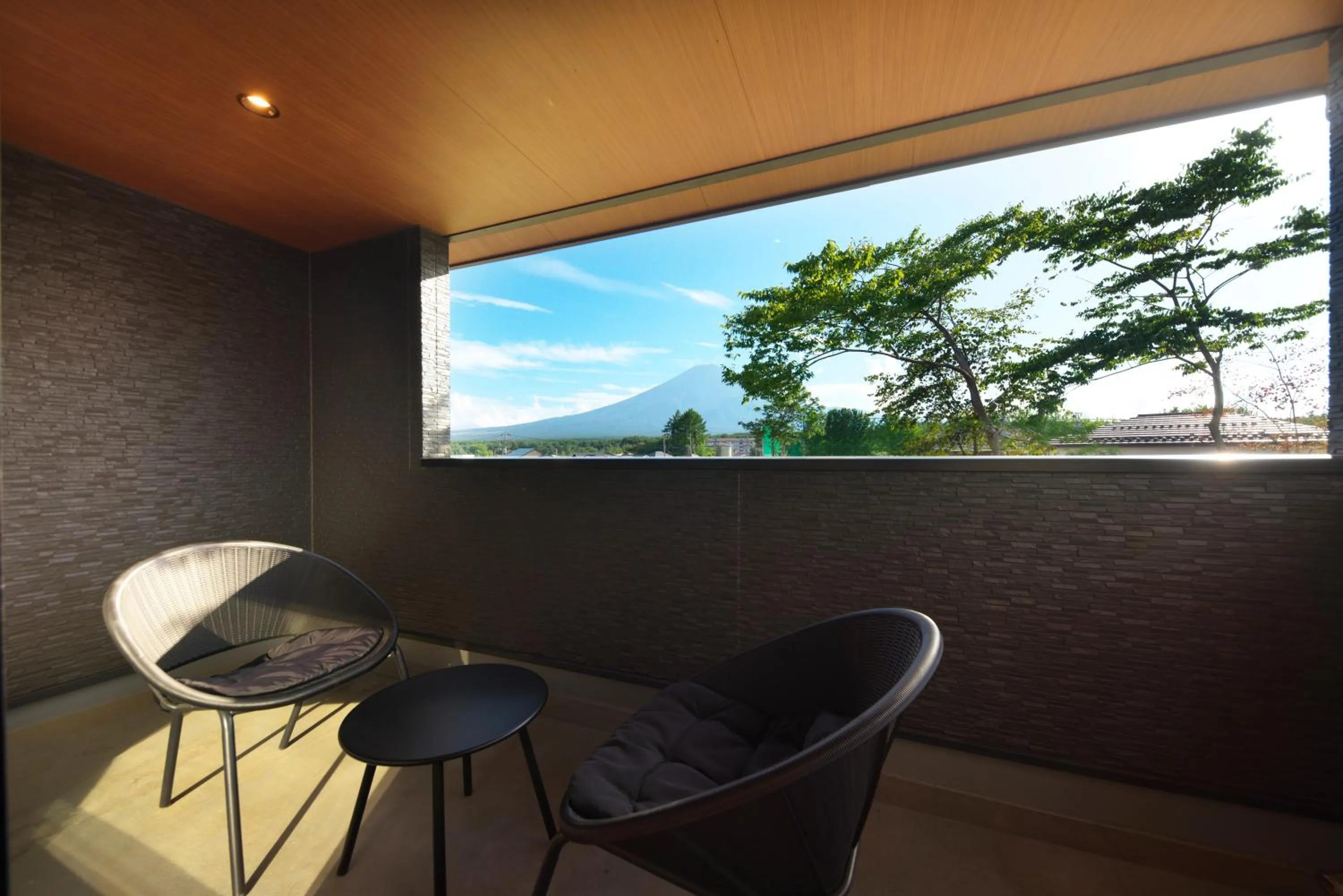 Balcony/Terrace in Fuji Gran Villa - TOKI -