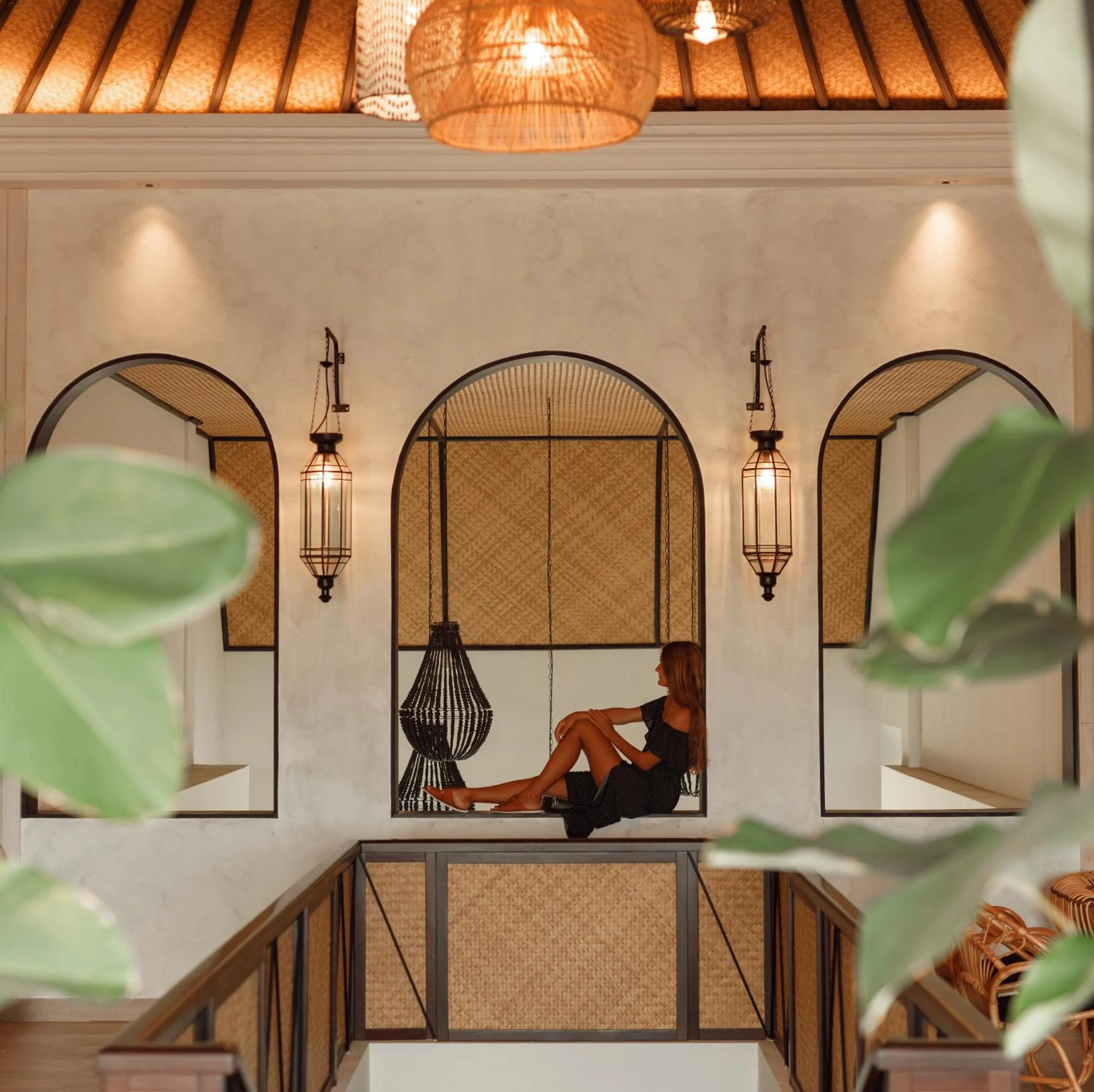 Seating area in AmantraNa Canggu