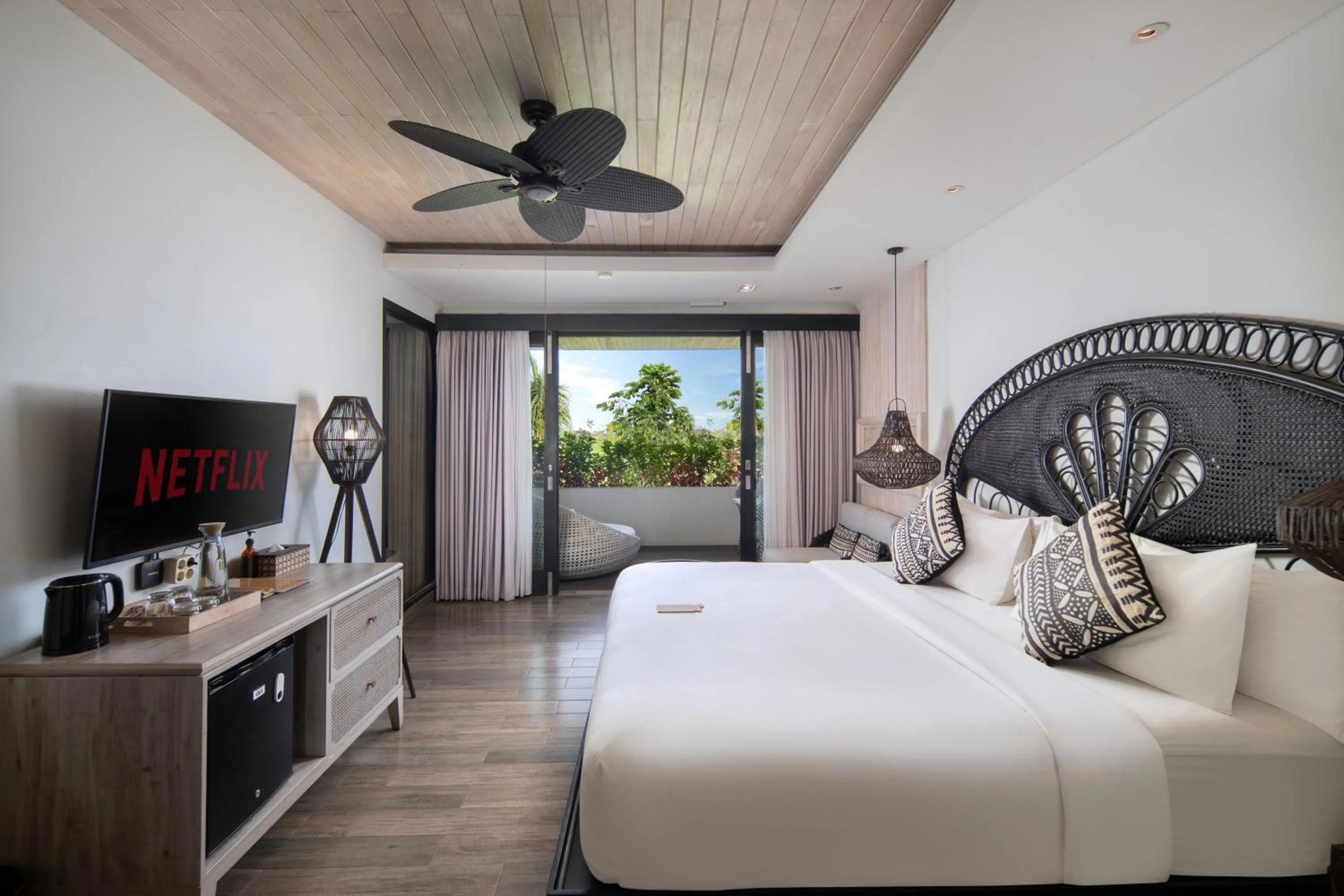 Bed in AmantraNa Canggu