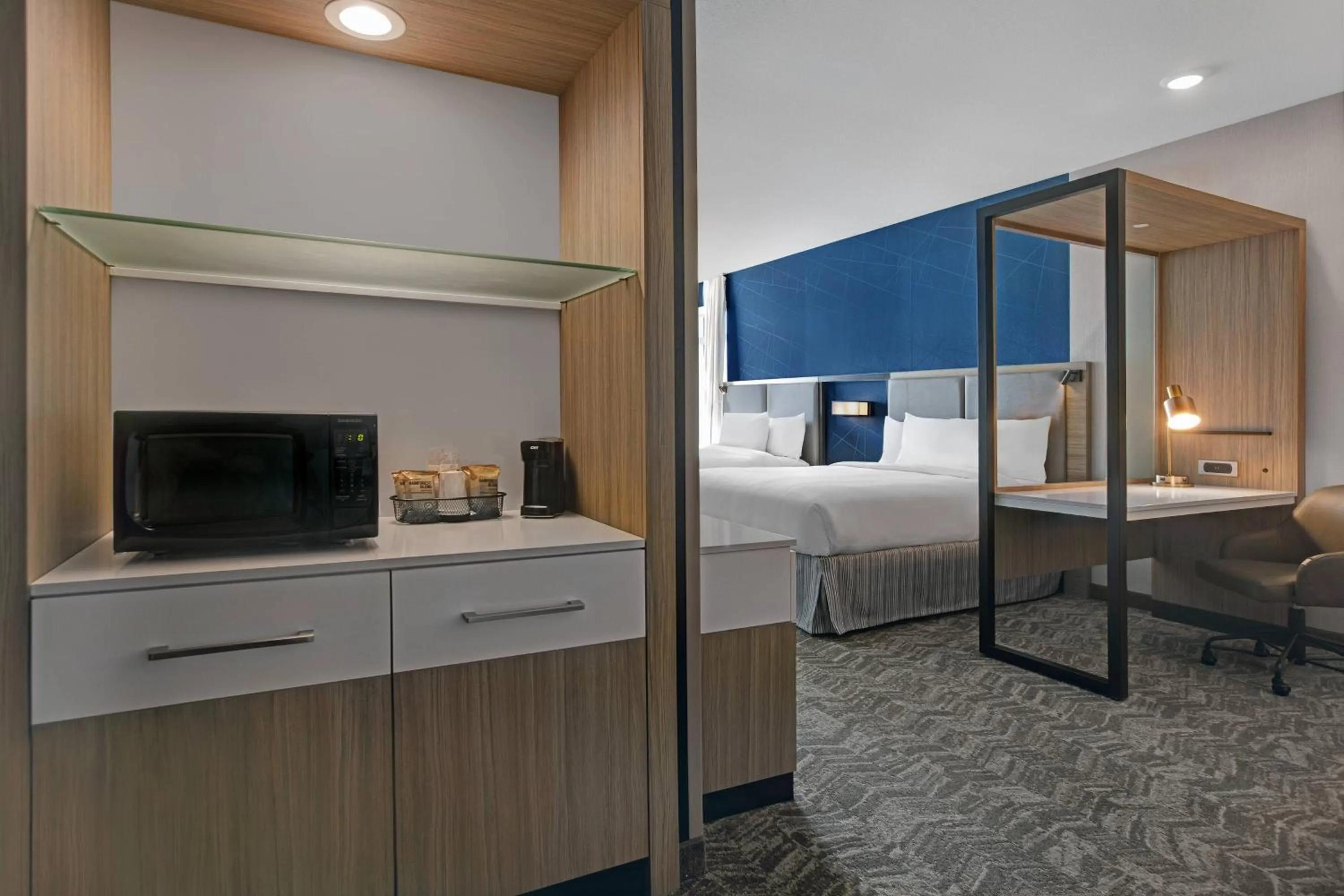 Photo of the whole room, Bed in SpringHill Suites by Marriott Franklin Cool Springs