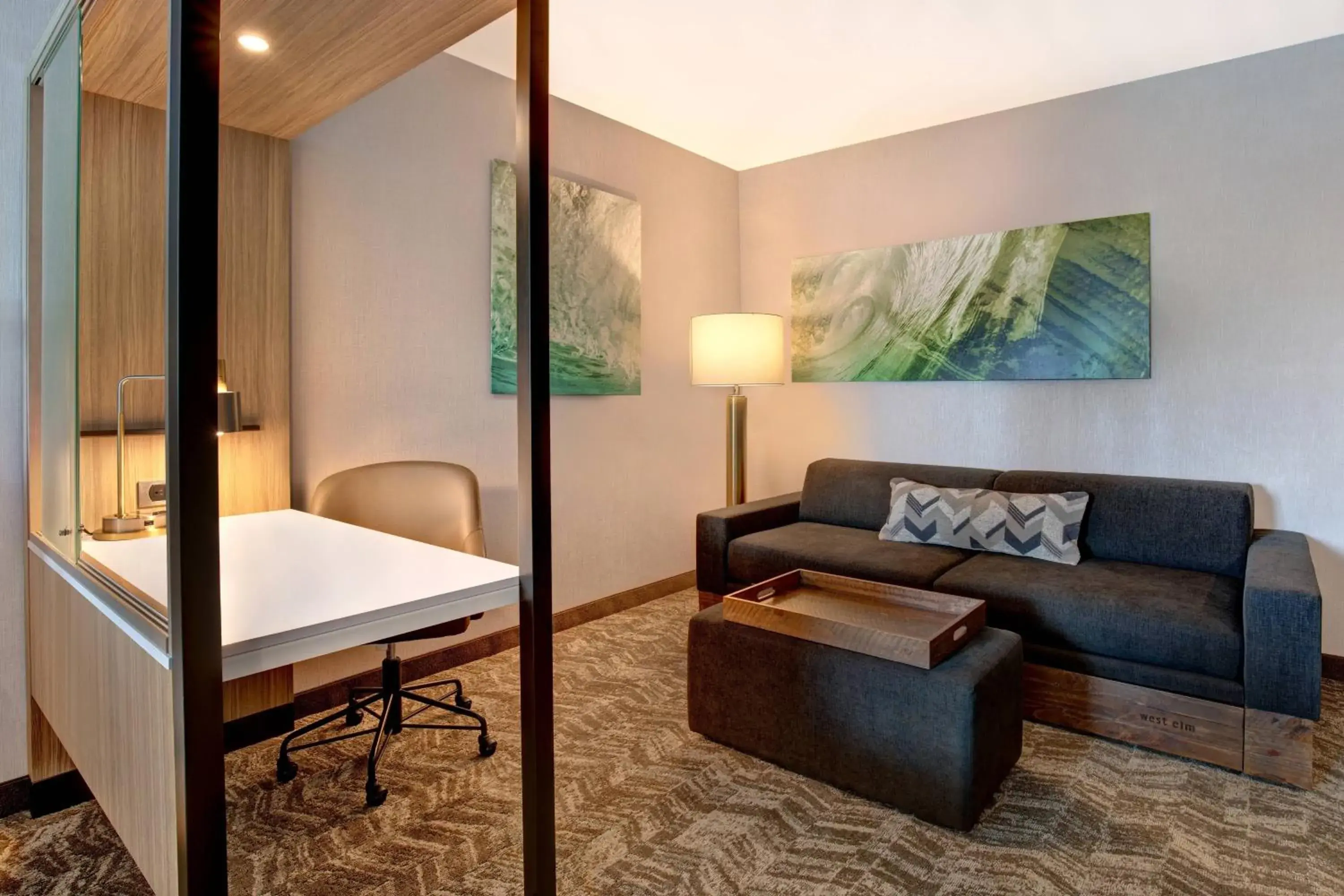 Suite with Two Queen Beds and Sofa Bed - Hearing Accessible in SpringHill Suites by Marriott Orangeburg Suite with Two Queen Beds and Sofa Bed - Hearing Accessible in SpringHill Suites by Marriott Orangeburg