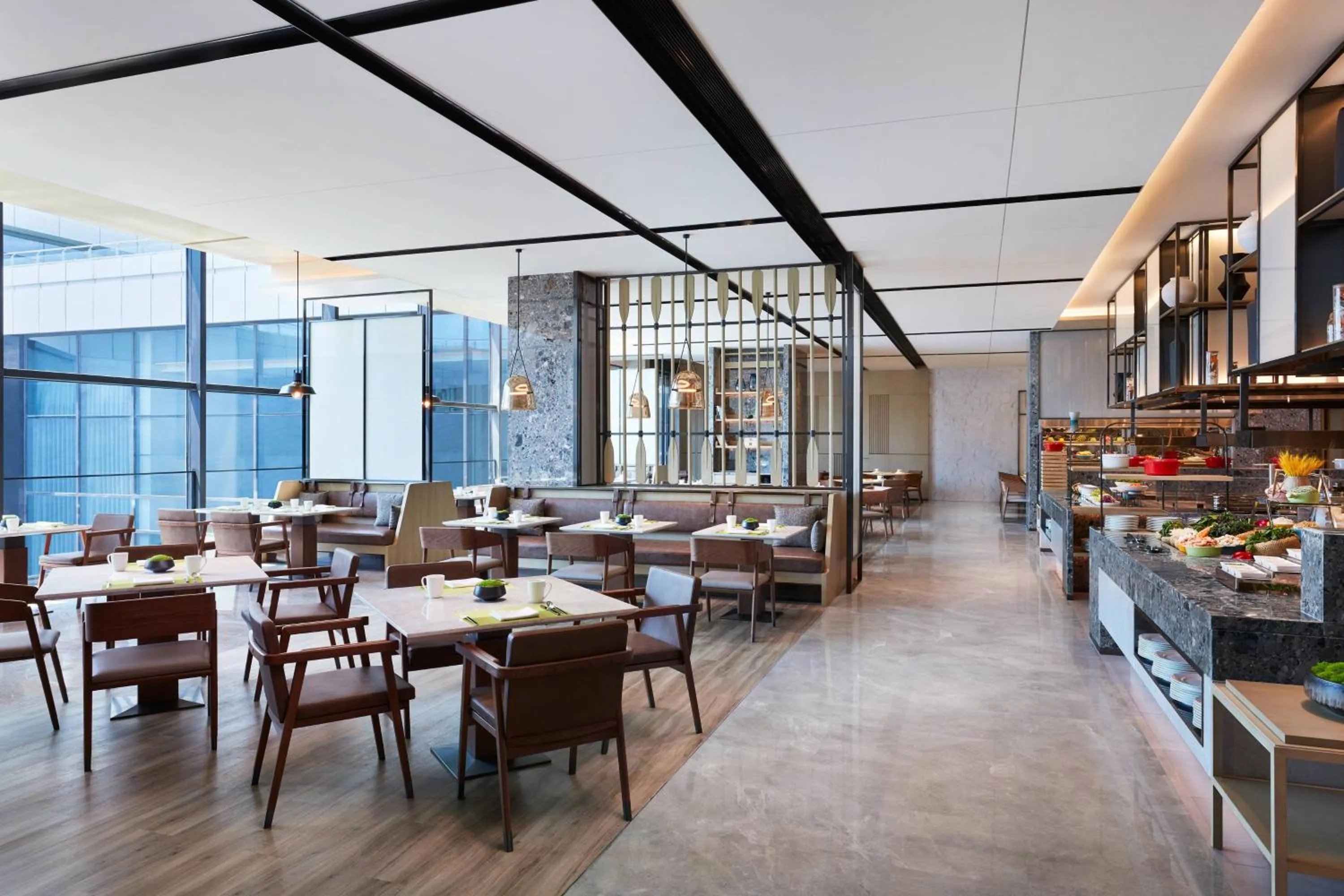 Restaurant/places to eat in Courtyard by Marriott Qinhuangdao West