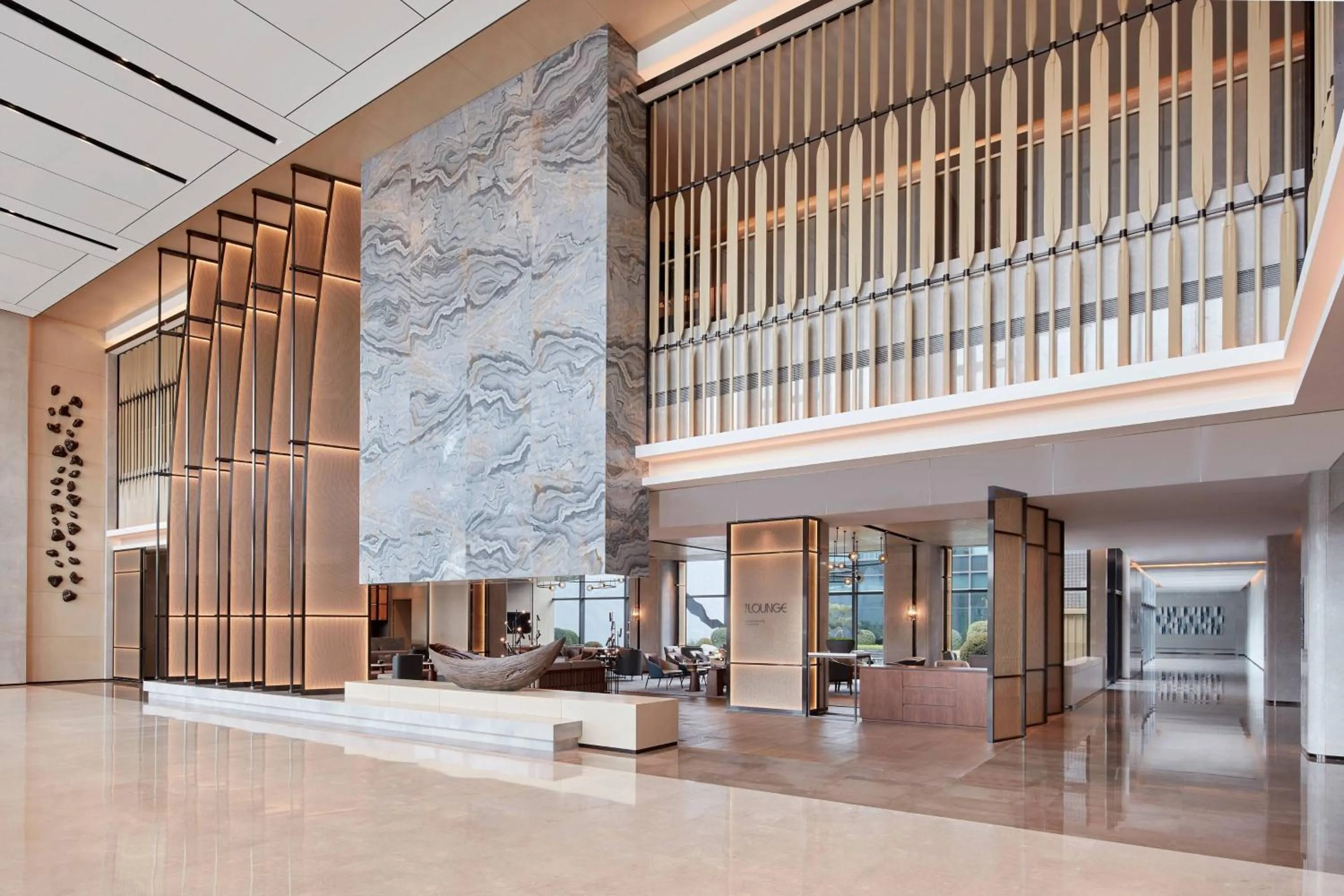 Lobby or reception in Courtyard by Marriott Qinhuangdao West