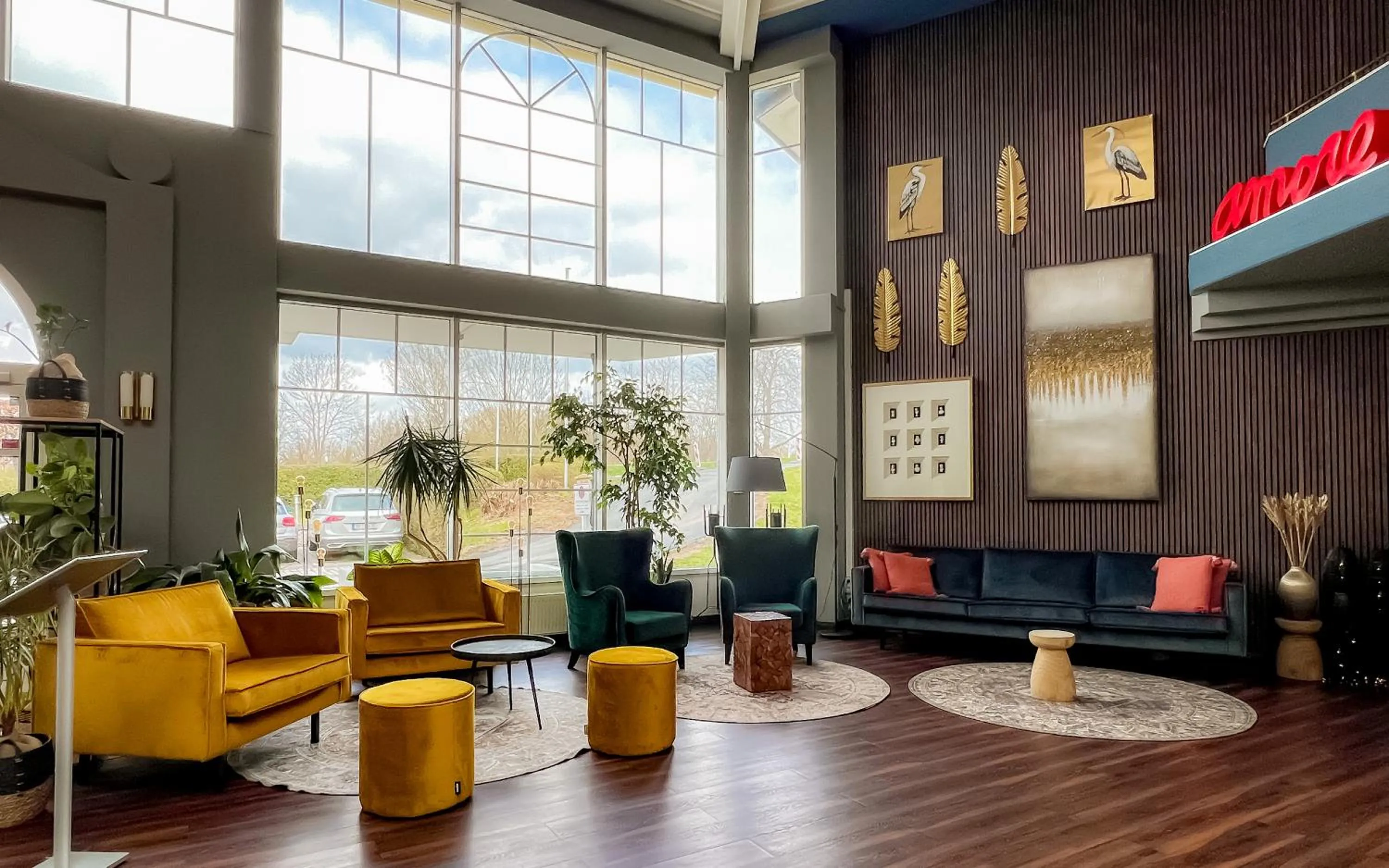 Lobby or reception in Atrium Hotel Amadeus