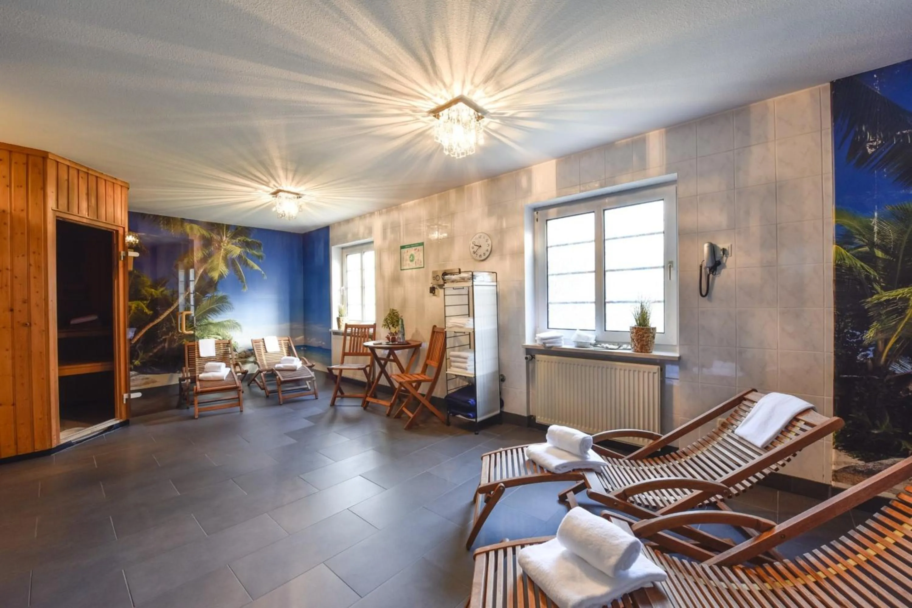 Sauna in Atrium Hotel Amadeus