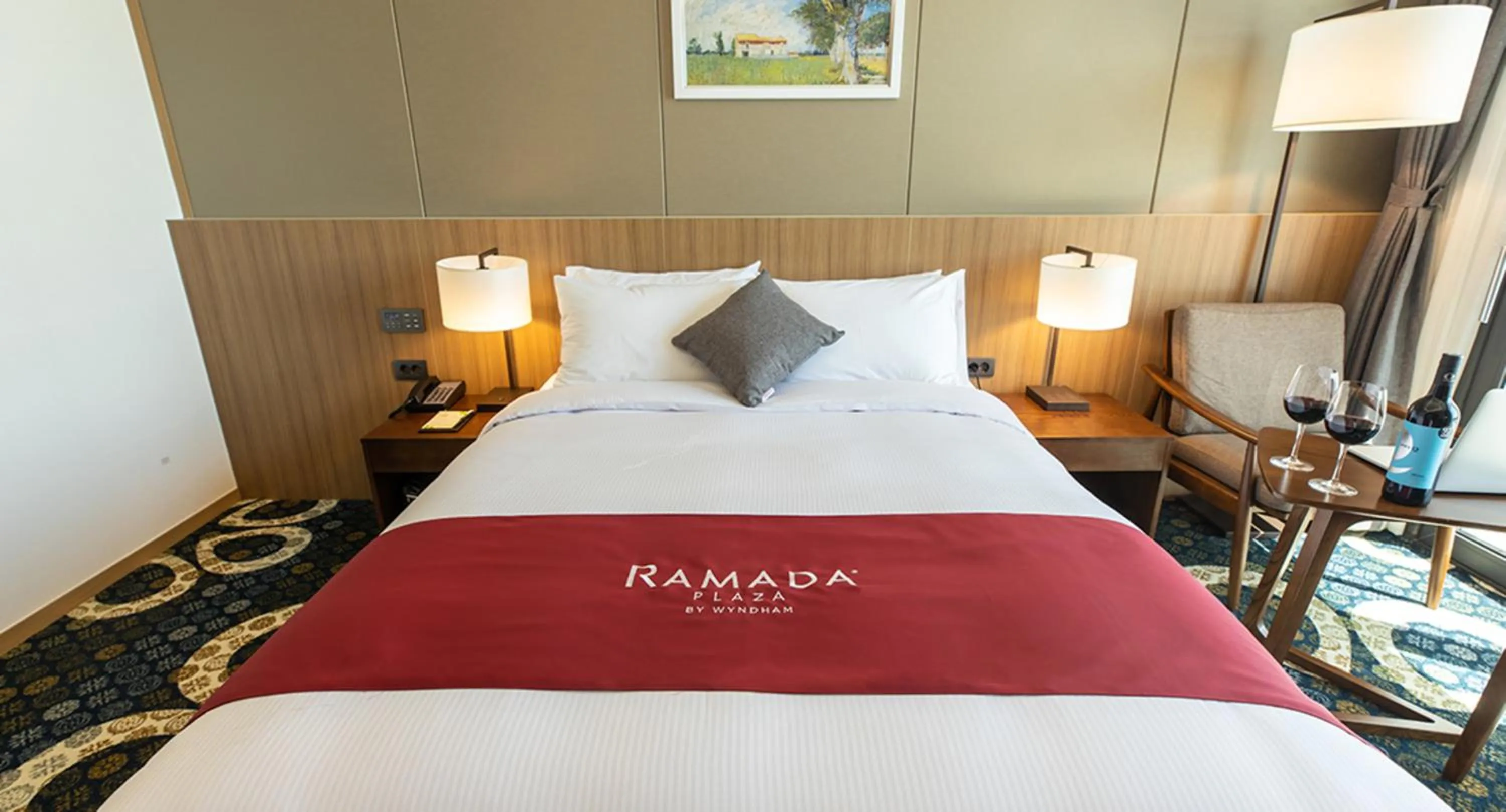 Bed in Ramada Plaza by Wyndham Dolsan Yeosu