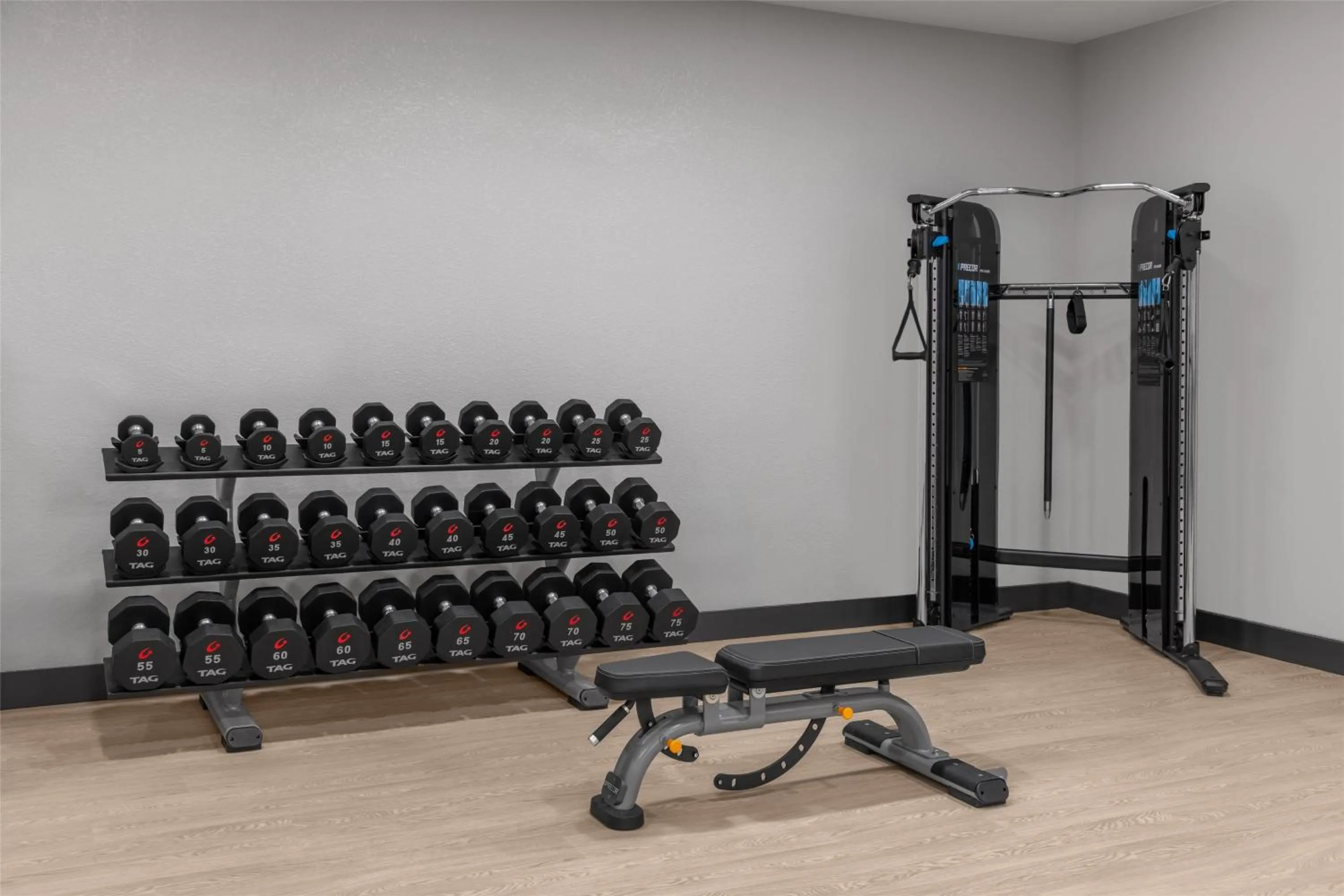 Fitness centre/facilities in Doubletree By Hilton Owatonna