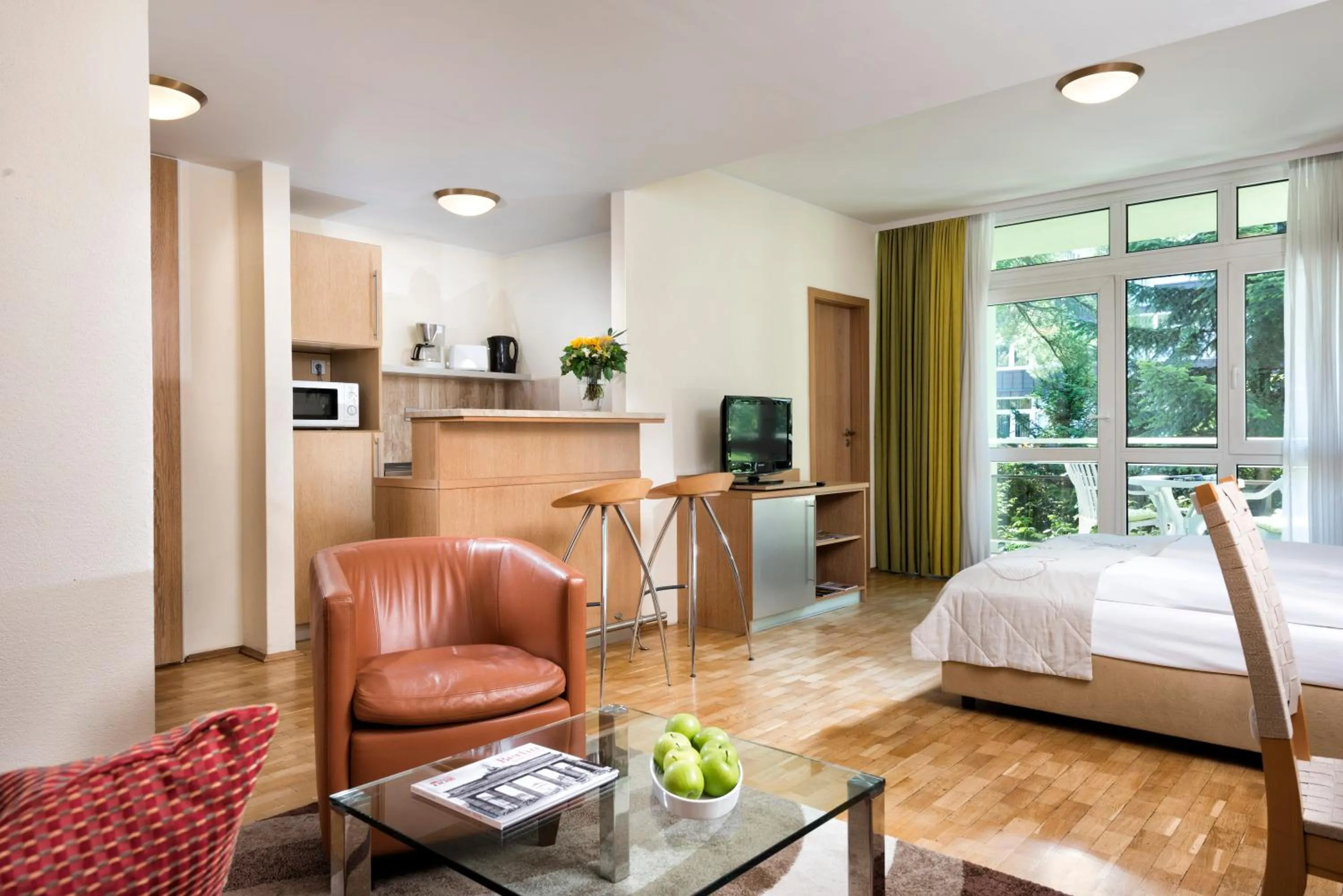 Living room in Michels Apart Hotel Berlin