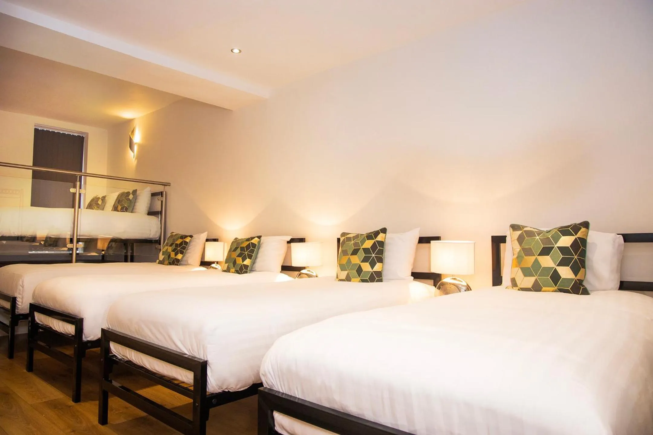 Bedroom, Bed in Lord Street Apartments By Happy Days