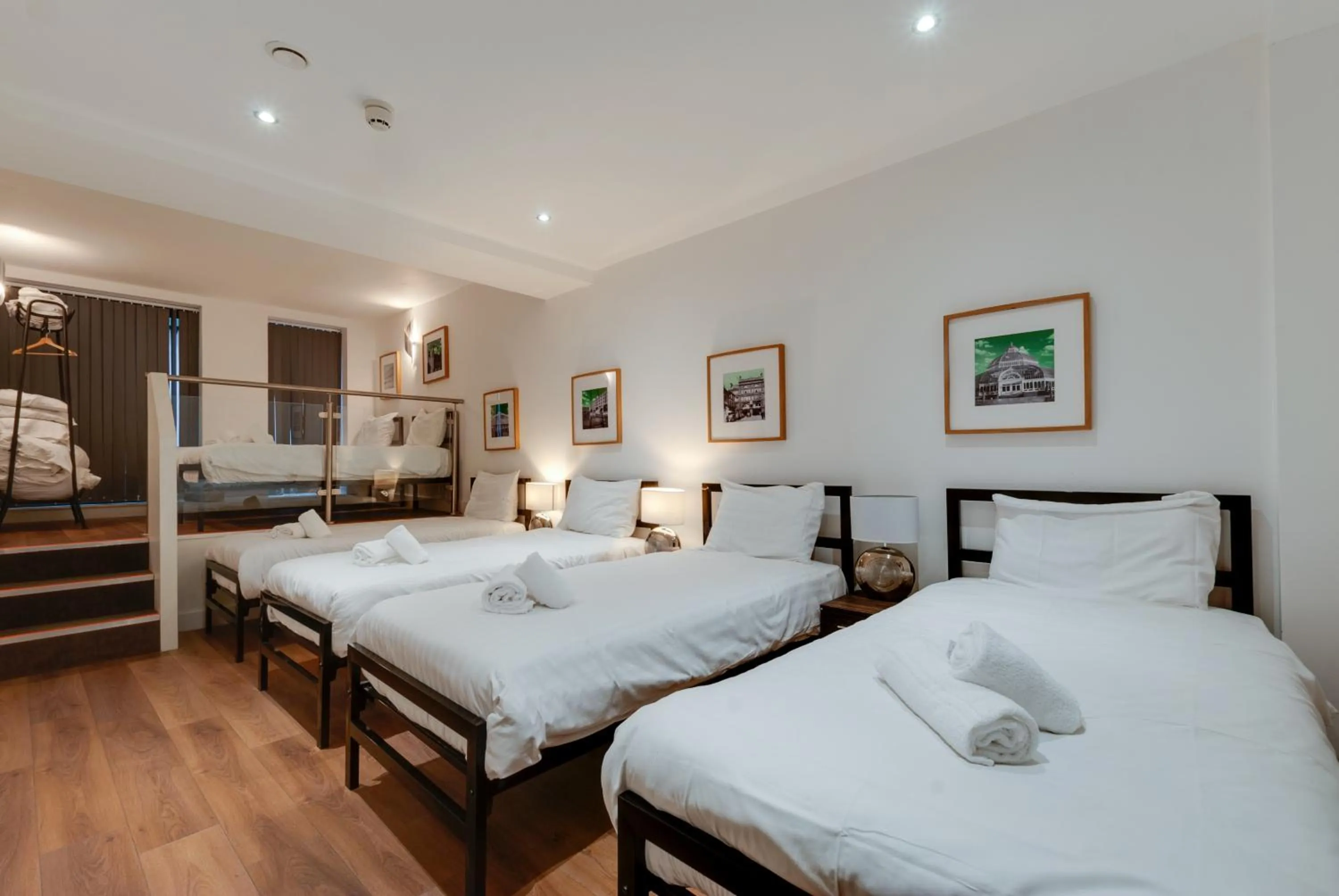 Bed in Lord Street Apartments By Happy Days