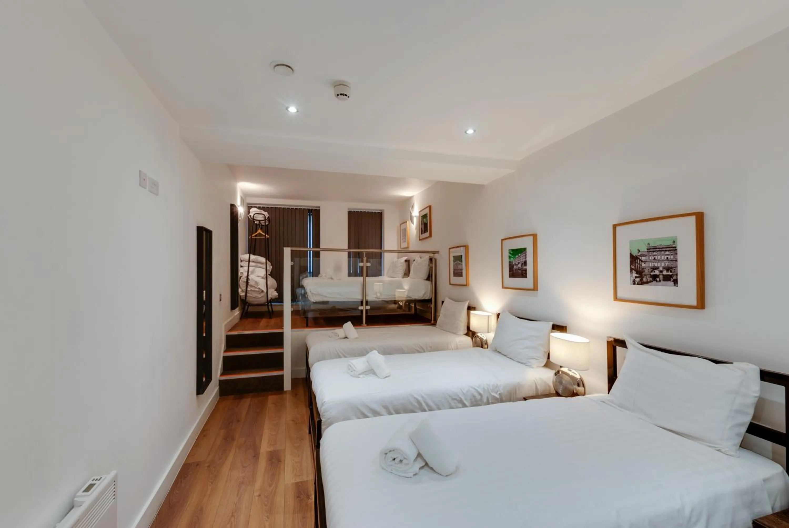 Bed in Lord Street Apartments By Happy Days