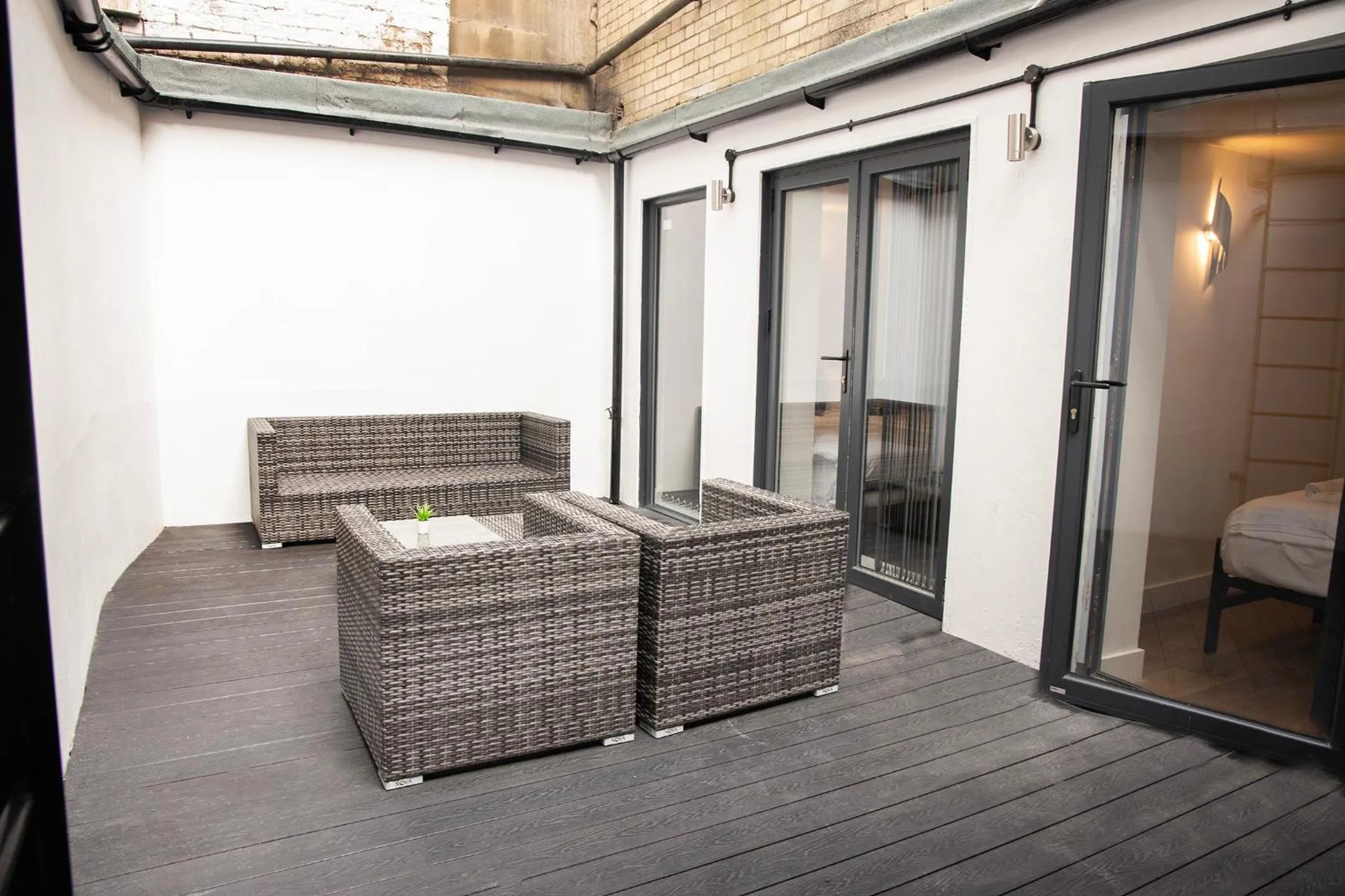 Patio in Lord Street Apartments By Happy Days