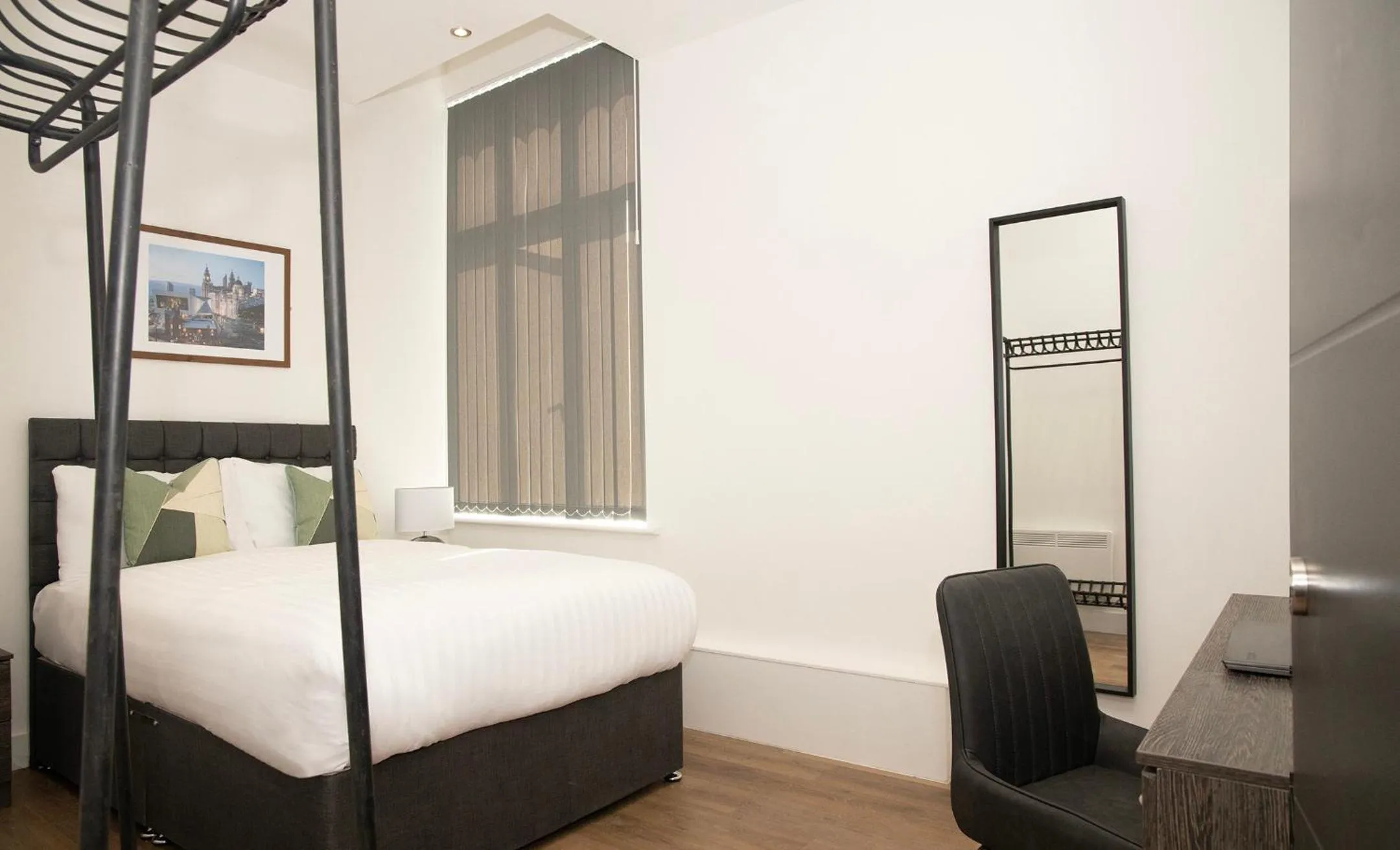 Bedroom, Bed in Lord Street Apartments By Happy Days