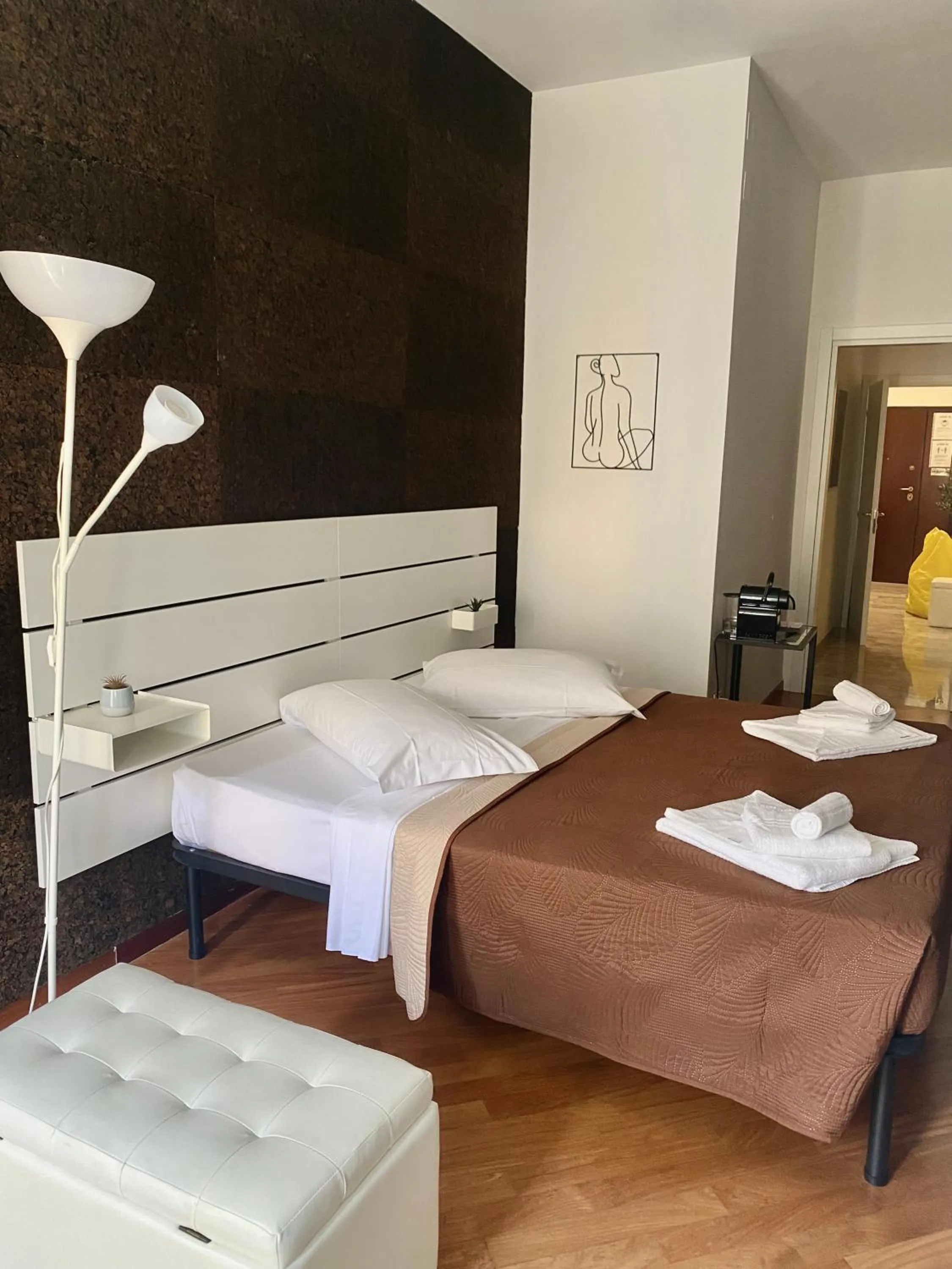 Bed in B&B "Lo Straniero"