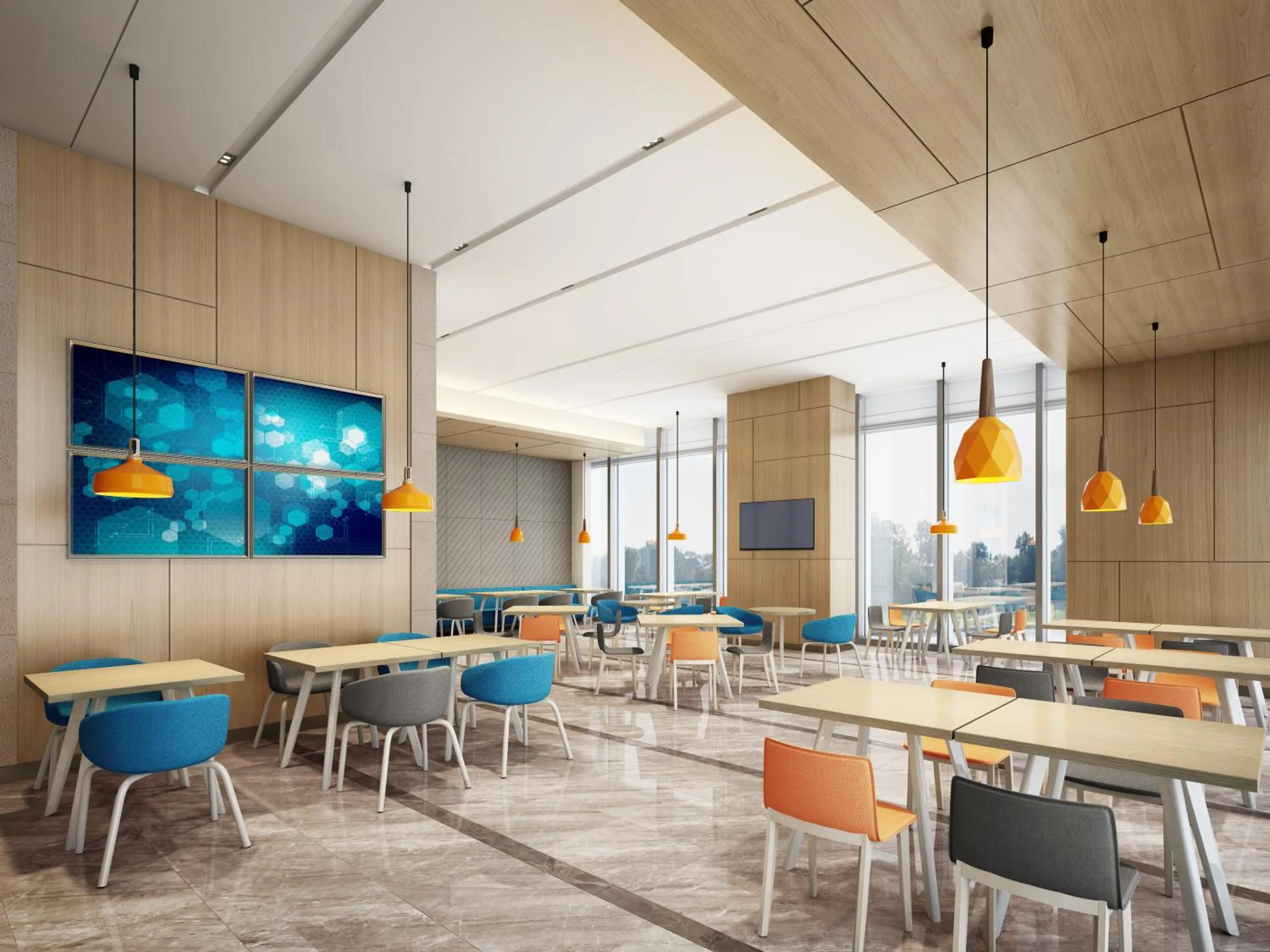 Restaurant/places to eat in Holiday Inn Express Shenzhen Haiyuan City by IHG