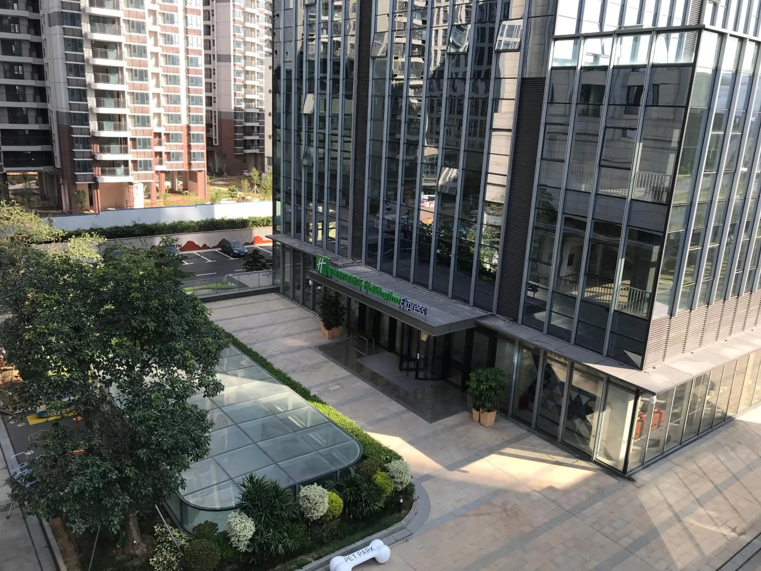 City view in Holiday Inn Express Shenzhen Haiyuan City by IHG