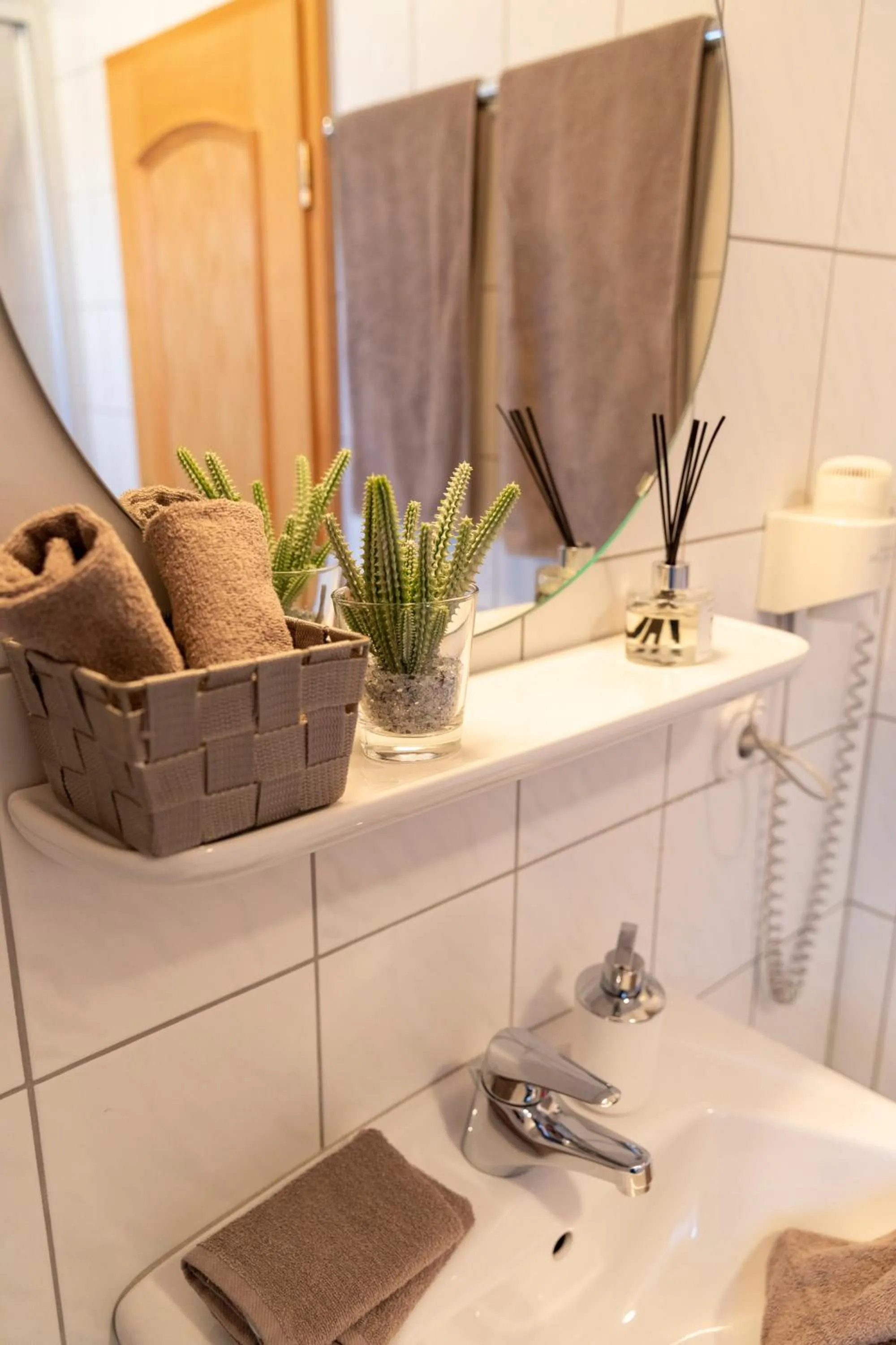 Bathroom in Hotel am Ludwigskanal