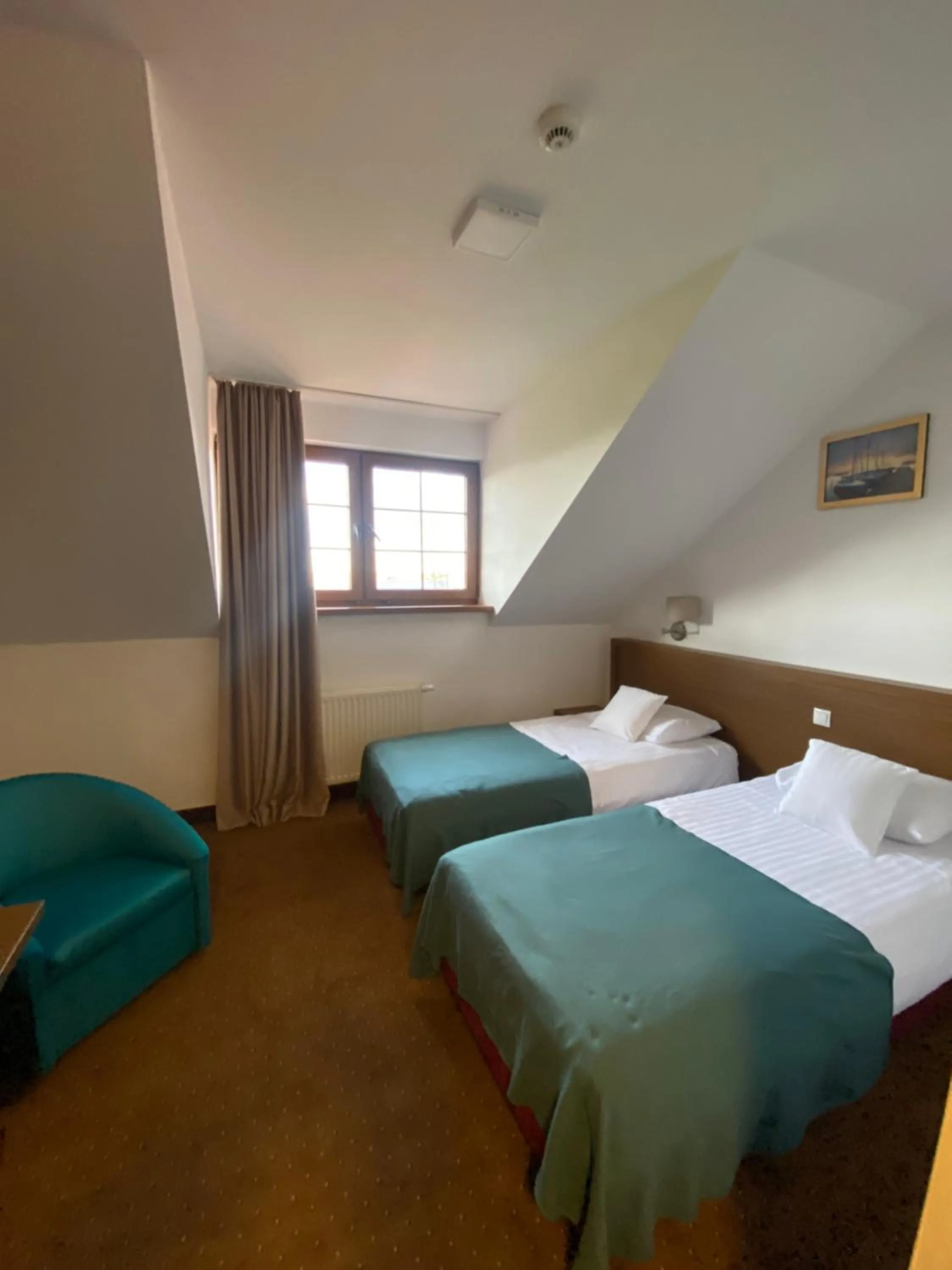 Bed in HOTEL CICHA WODA NIEPORĘT