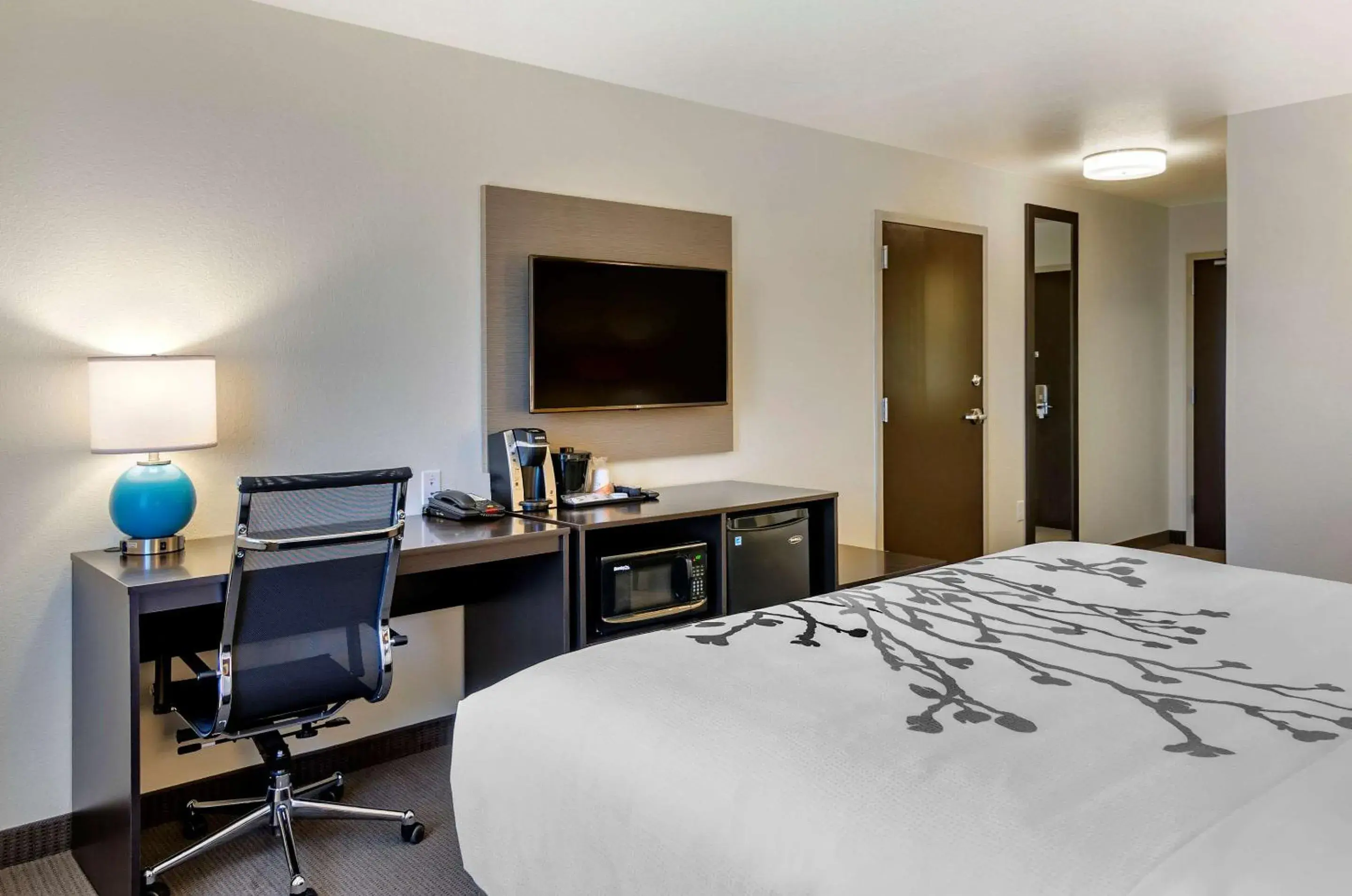 King Room with tub - Accessible/Non-Smoking in Sleep Inn & Suites Great Falls Airport King Room with tub - Accessible/Non-Smoking in Sleep Inn & Suites Great Falls Airport