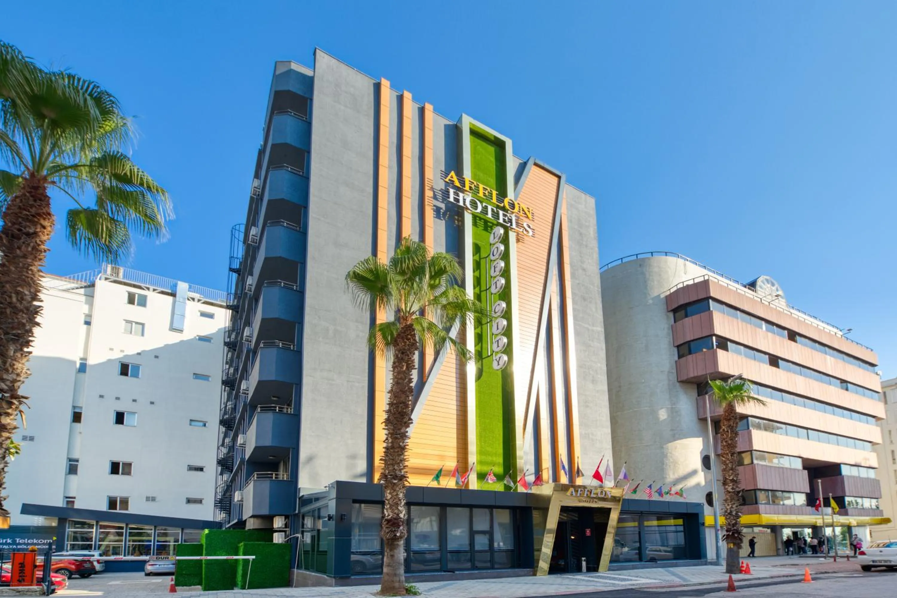 Property building in Afflon Hotels Loft City