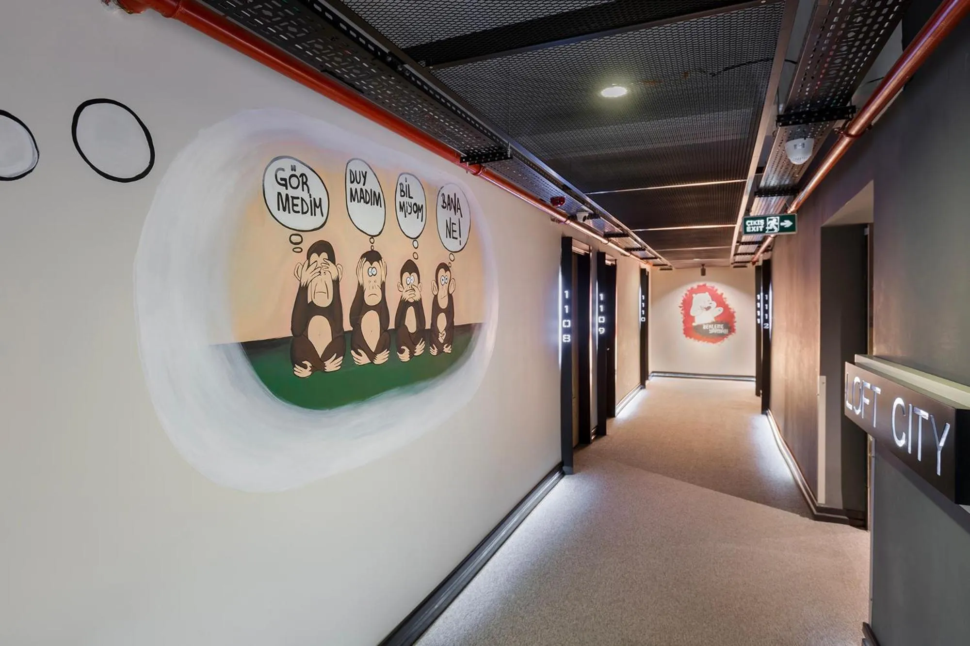 Property logo or sign in Afflon Hotels Loft City