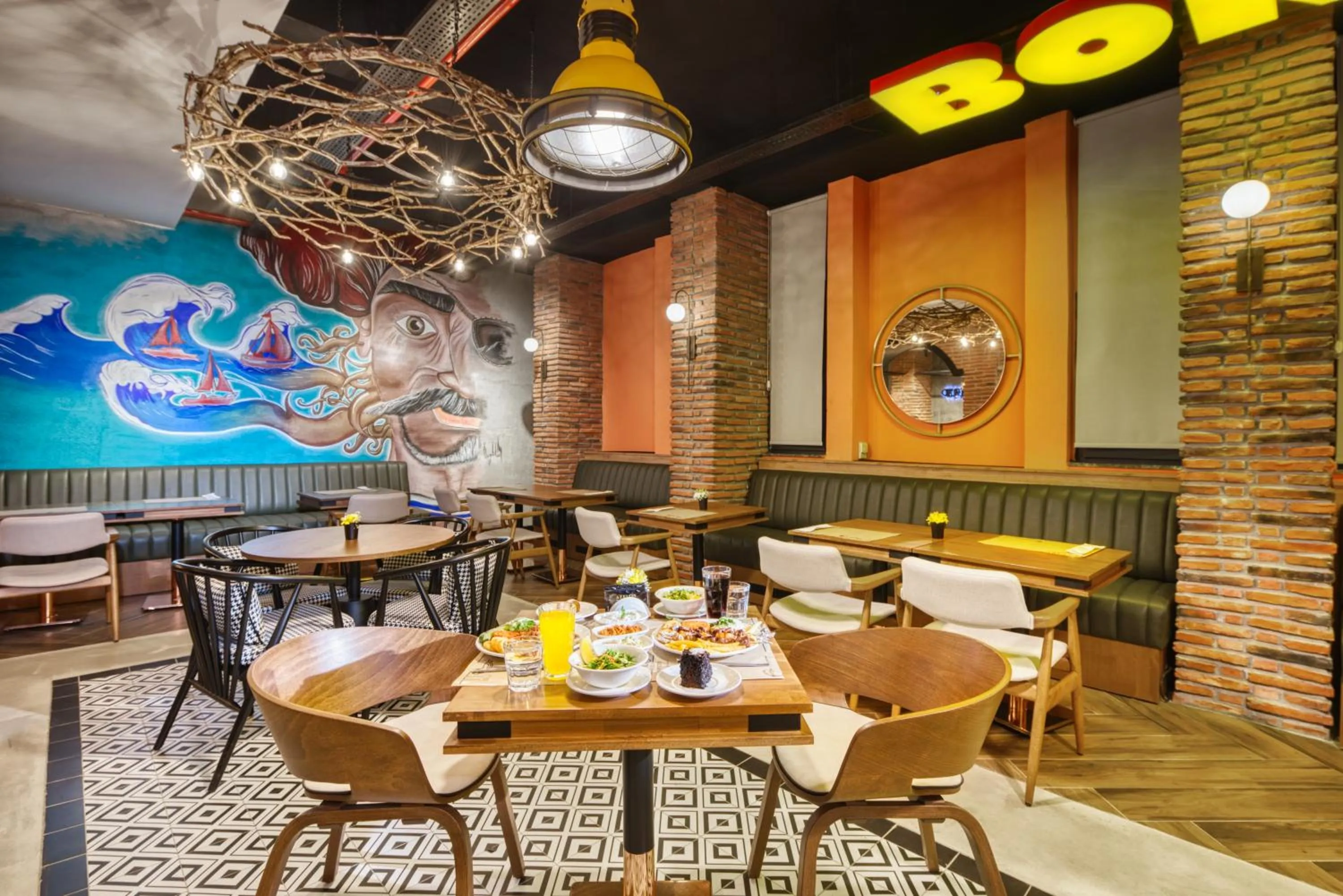 Restaurant/places to eat in Afflon Hotels Loft City