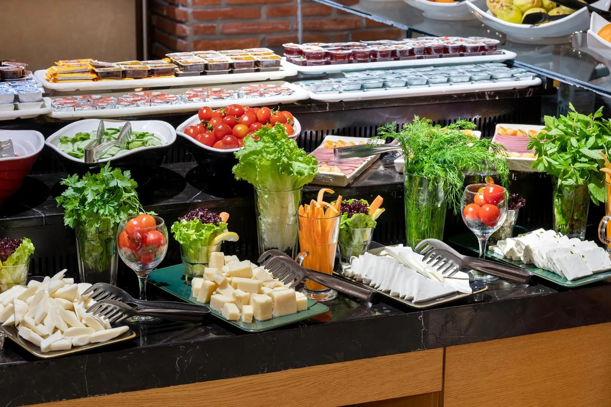 Buffet breakfast in Afflon Hotels Loft City