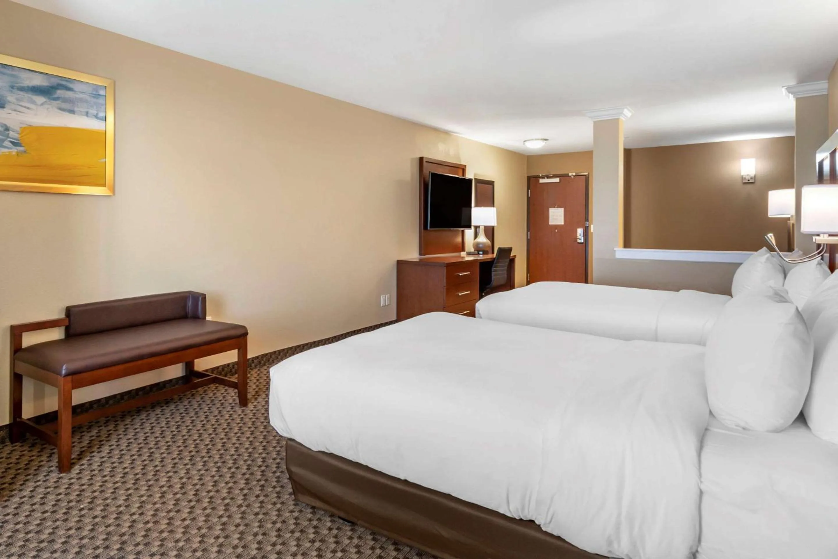 Bedroom, Bed in Comfort Suites Broomfield-Boulder-Interlocken