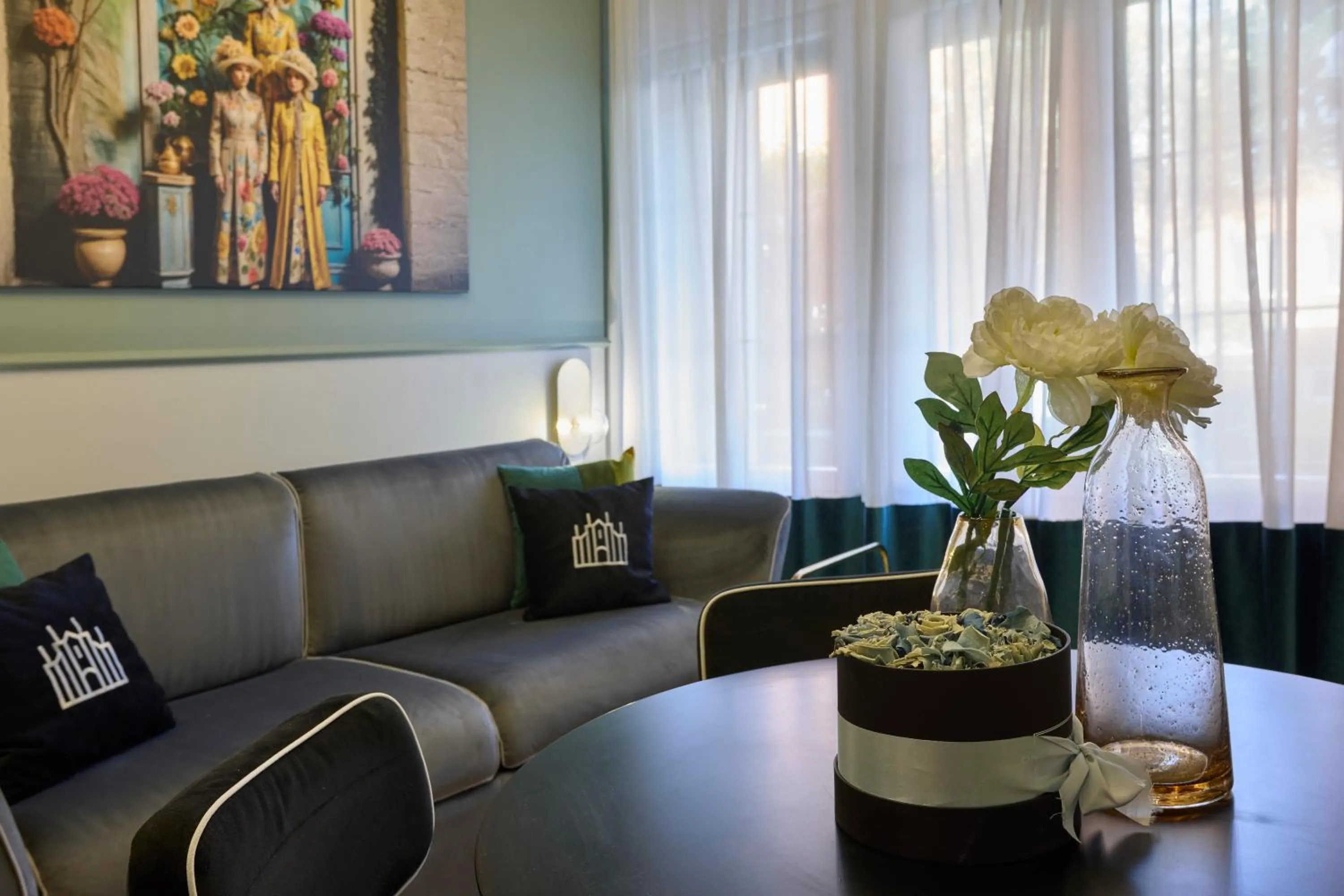 Living room in LUMERA STAY - Solferino