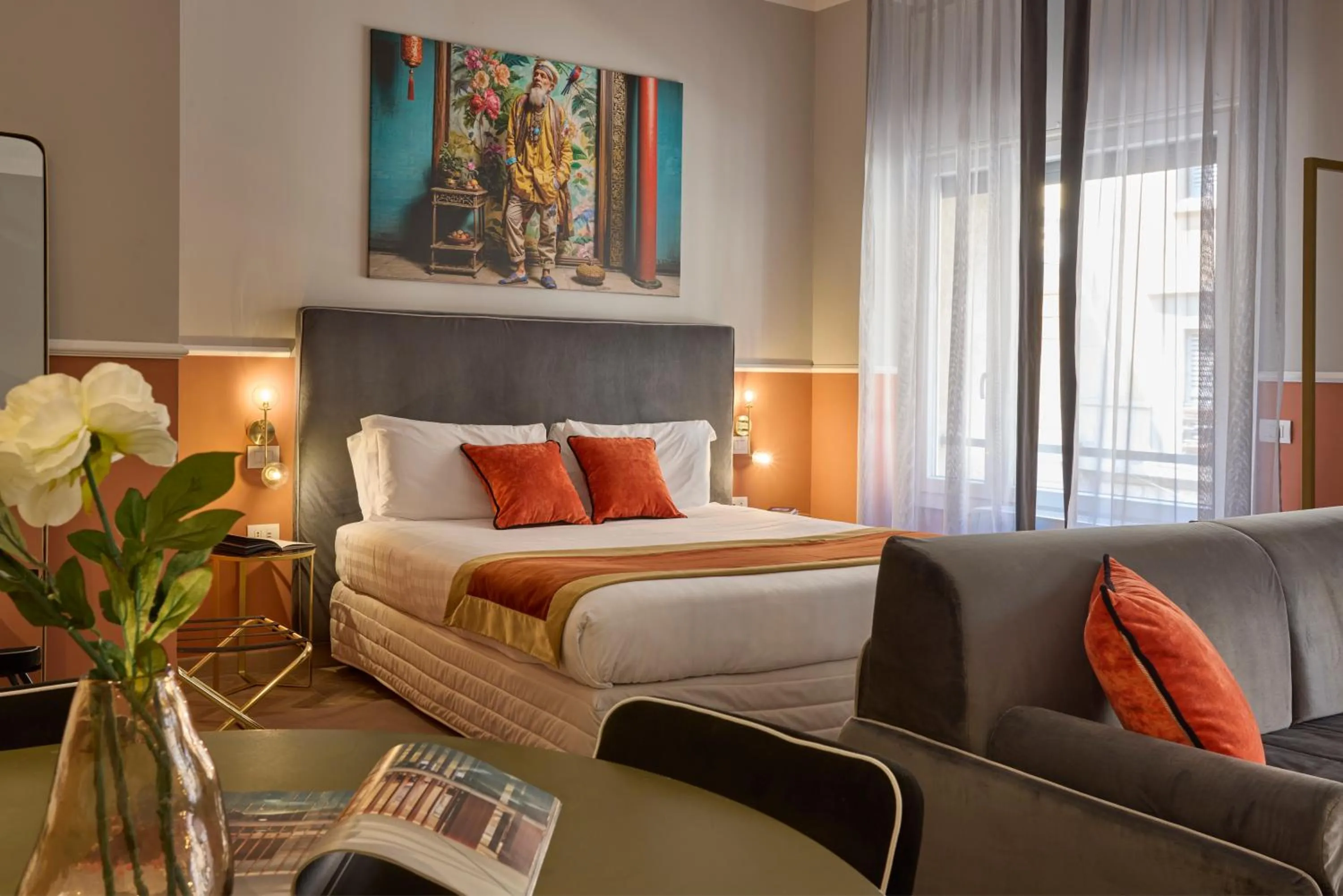 Bed in LUMERA STAY - Solferino