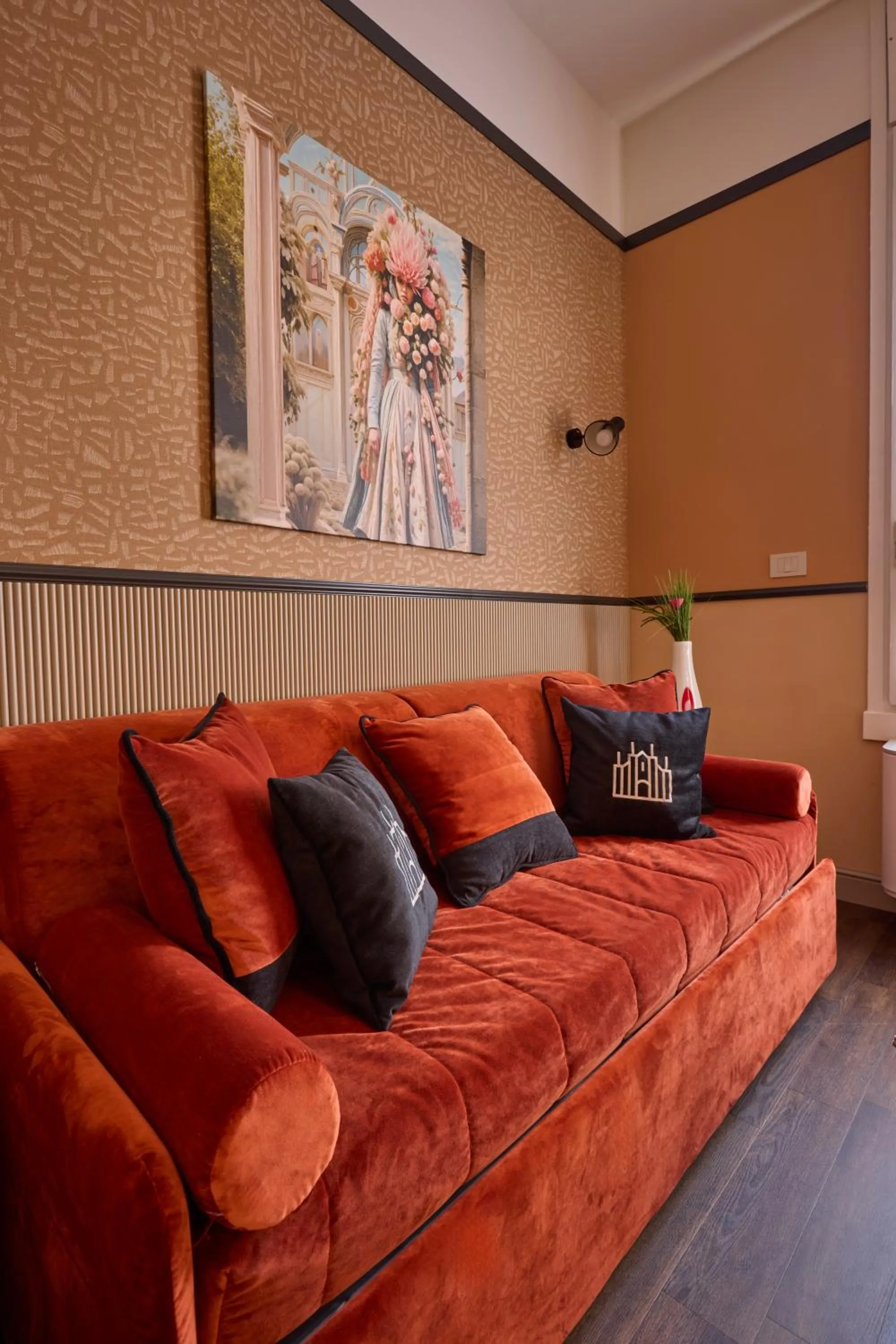 Living room in LUMERA STAY - Solferino