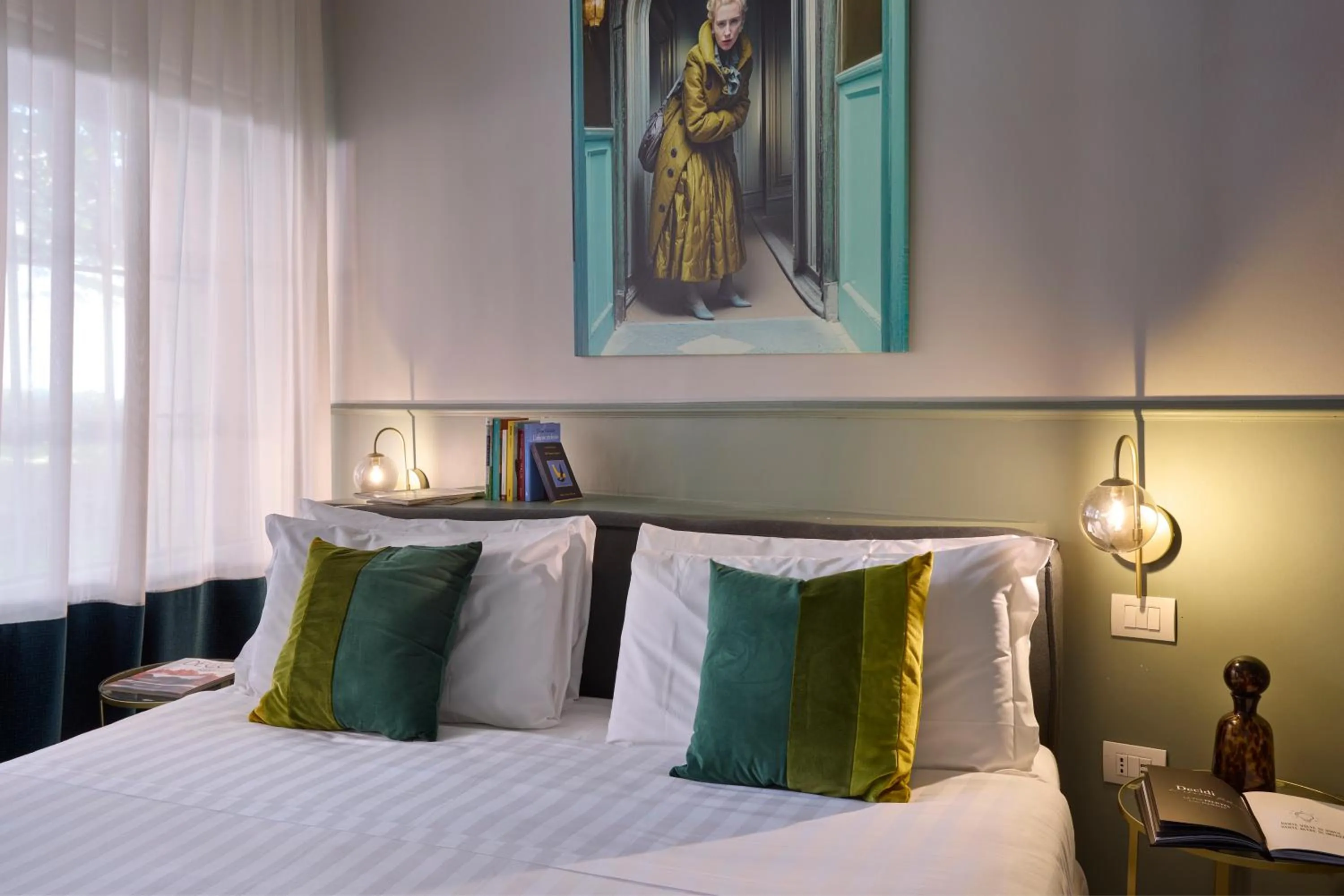 Bed in LUMERA STAY - Solferino