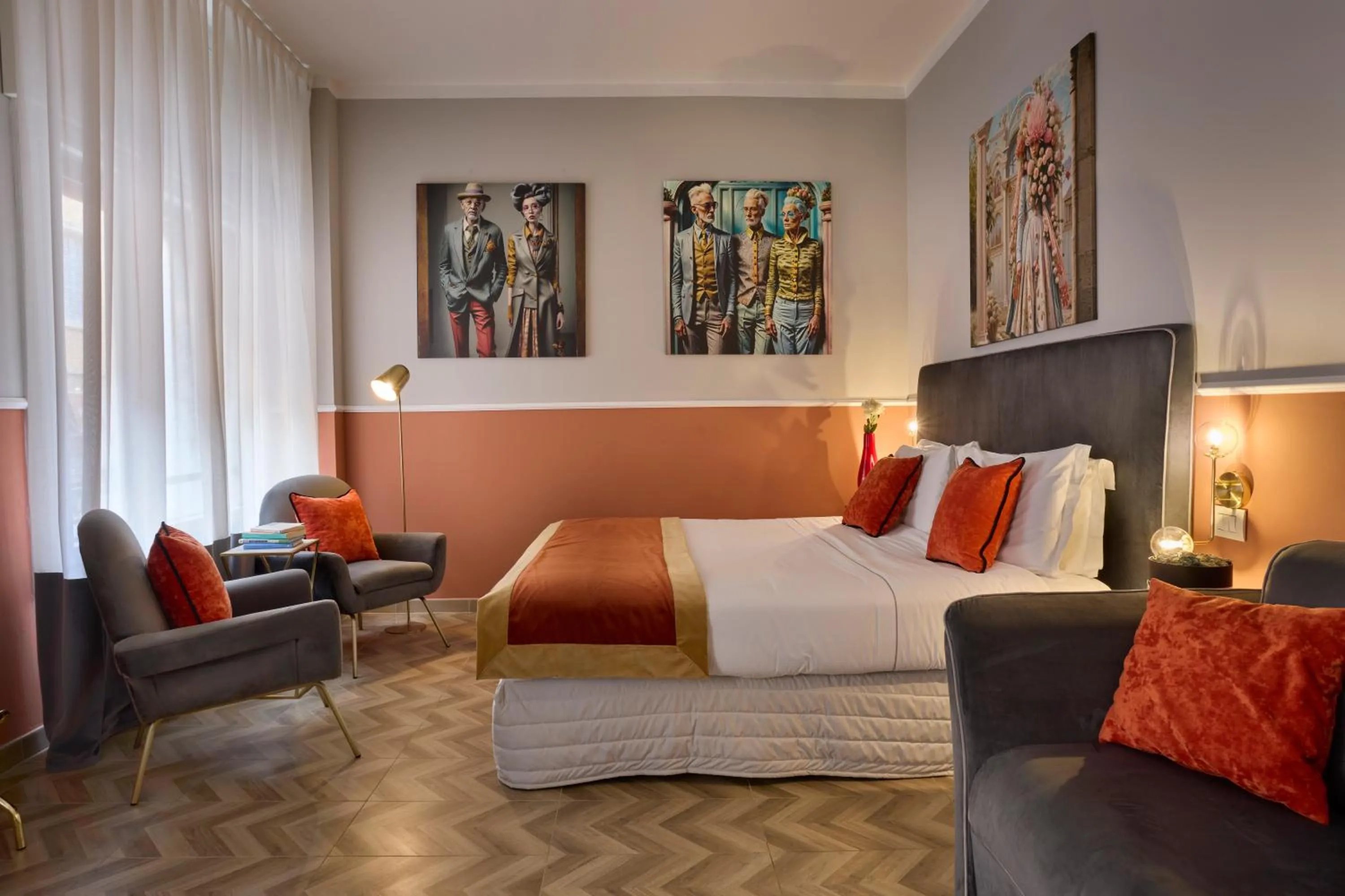 Bedroom, Bed in LUMERA STAY - Solferino