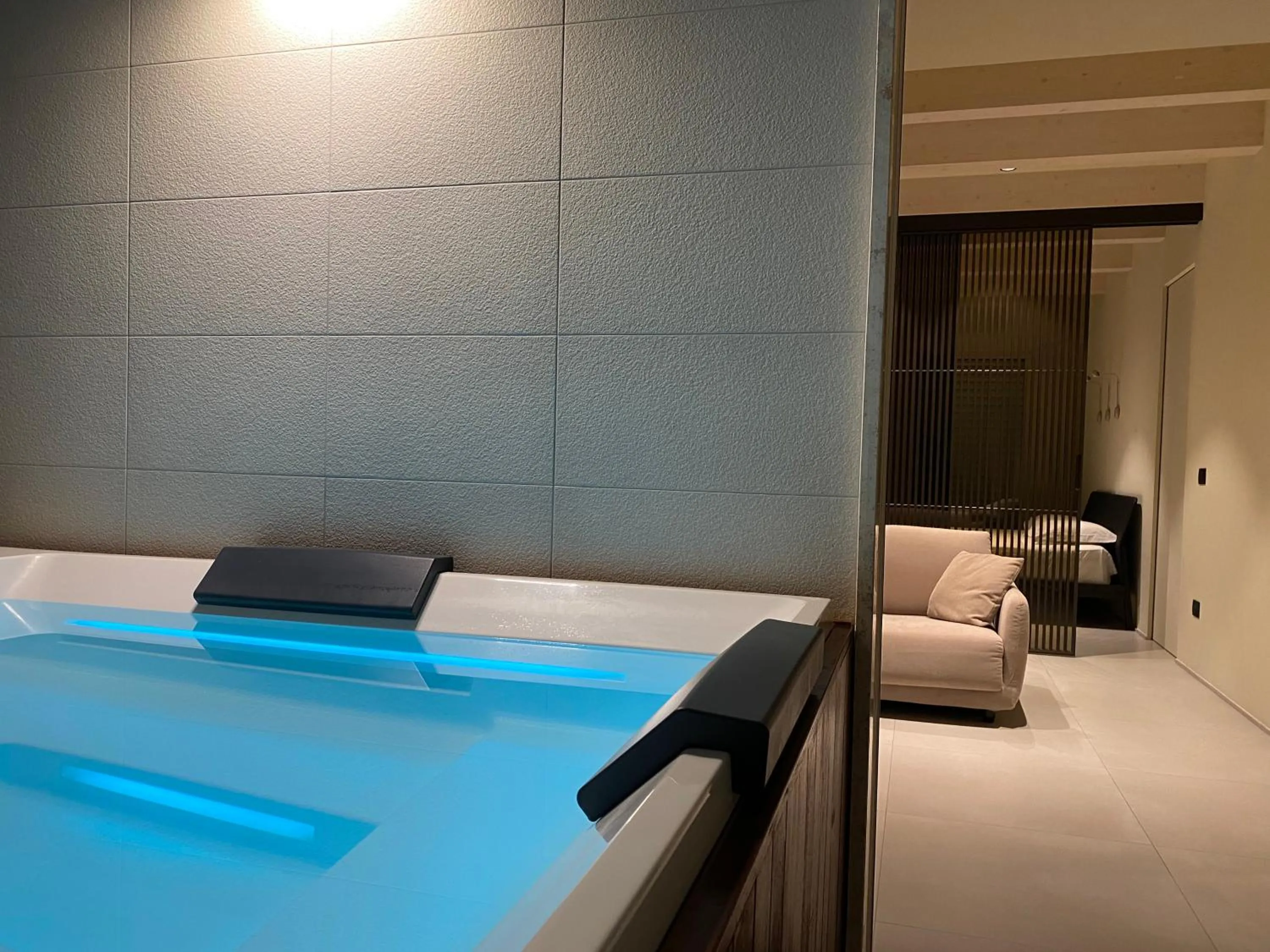 Bed in SETTANNI Sea Suites