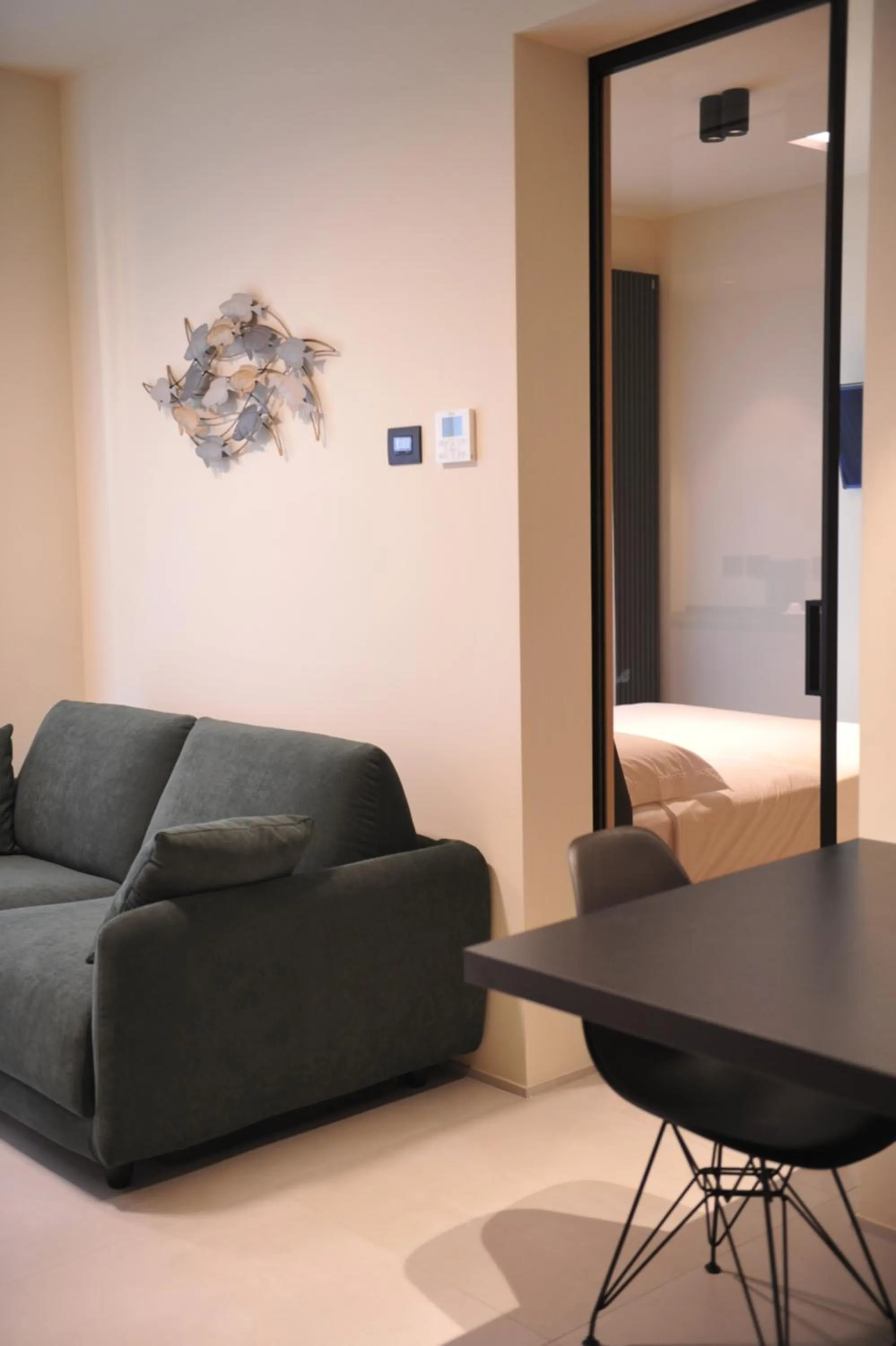 Living room in SETTANNI Sea Suites